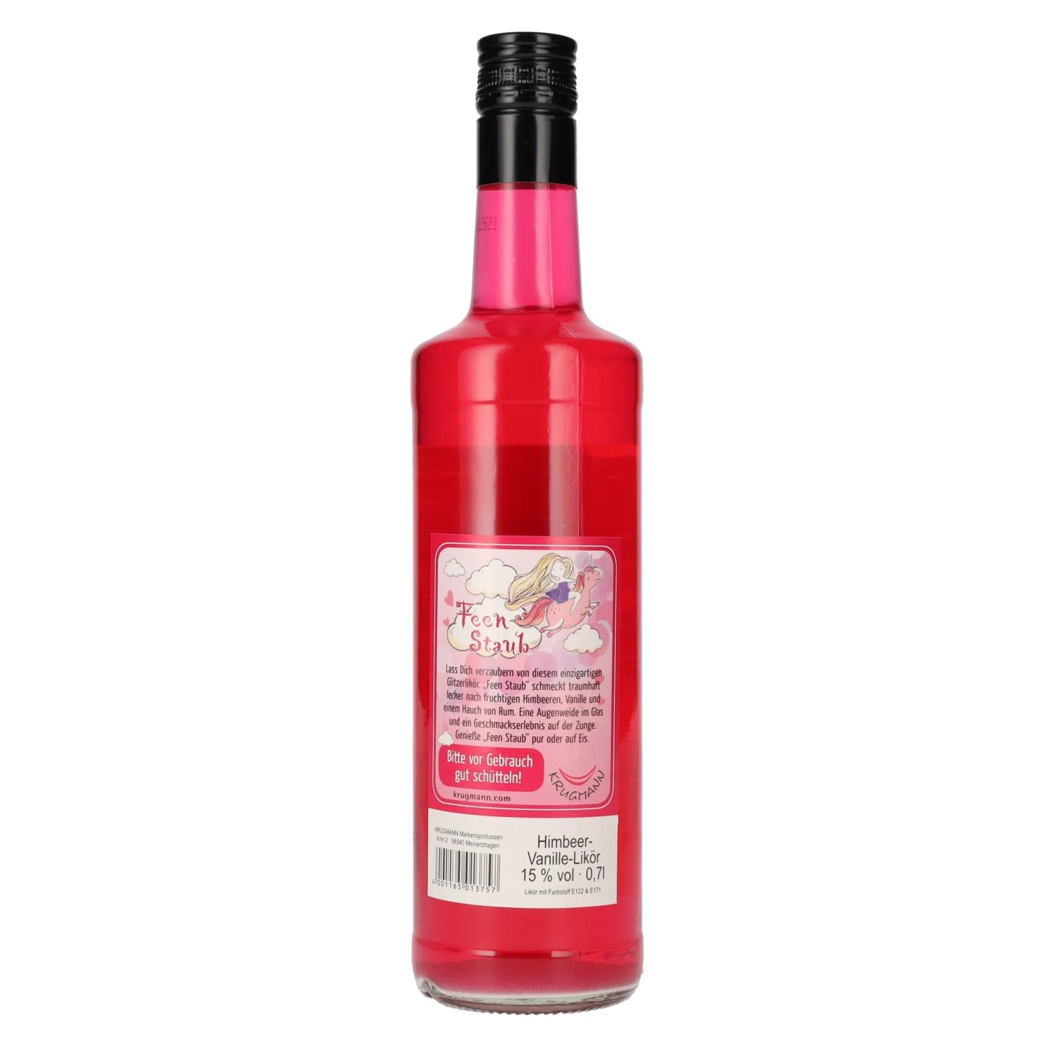 Krugmann FAIRY DUST Raspberry Vanilla Liqueur 15% Vol. 0.7l