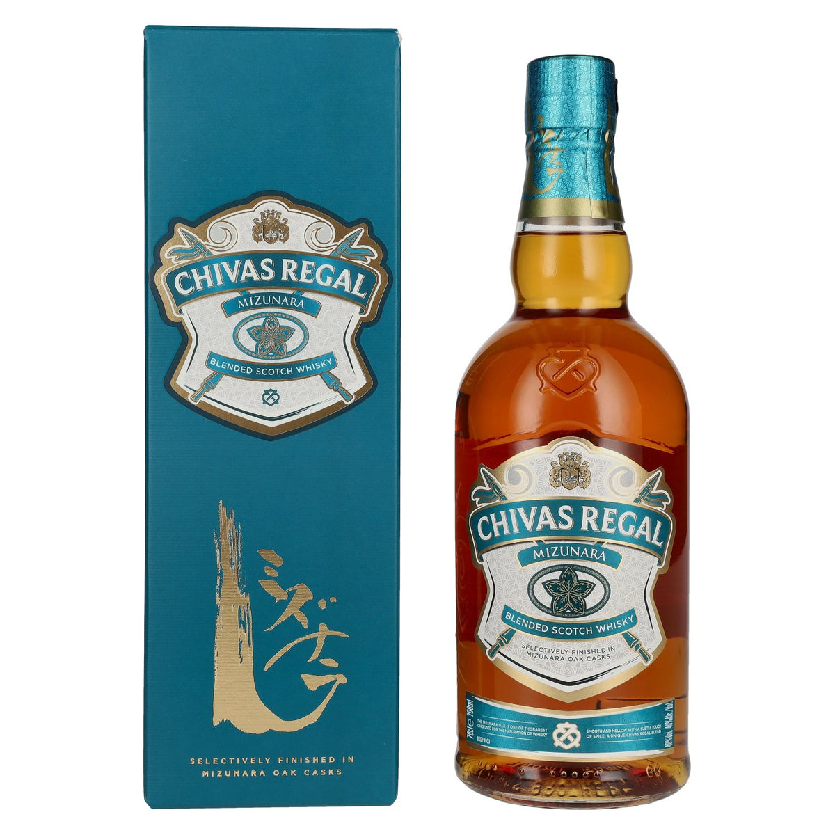 Chivas Regal MIZUNARA Blended Scotch Whisky 40% ABV, 0.7l in a gift box