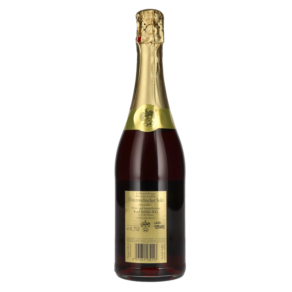 Le Grand Rouge Sparkling Wine, 12% ABV, 0.75 l