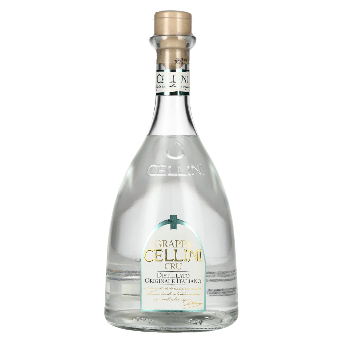 Cellini Grappa Cru Bianca 38% Vol. 0.7l