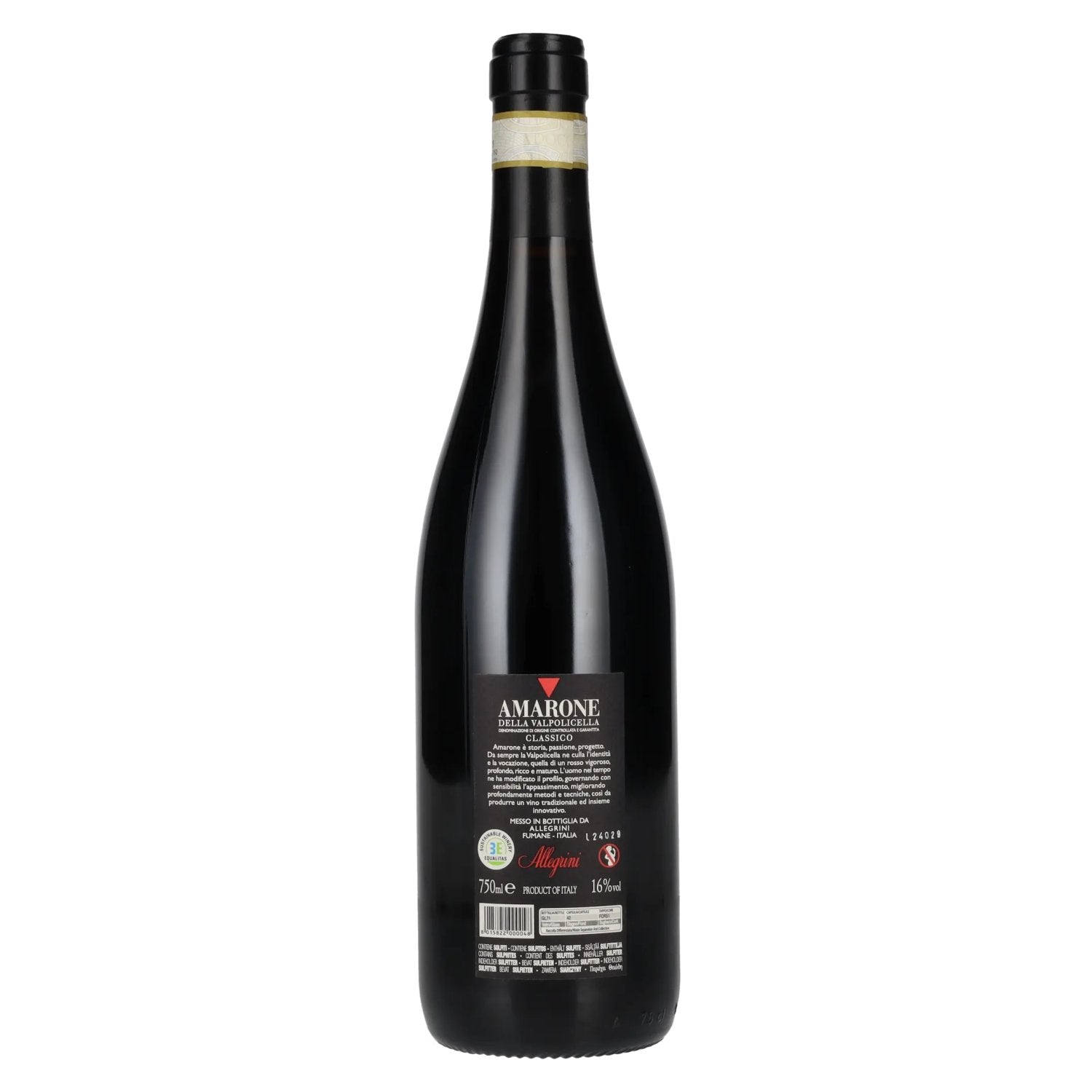Allegrini Amarone Della Valpolicella Classico DOC 2020 16% Vol. 0,75l