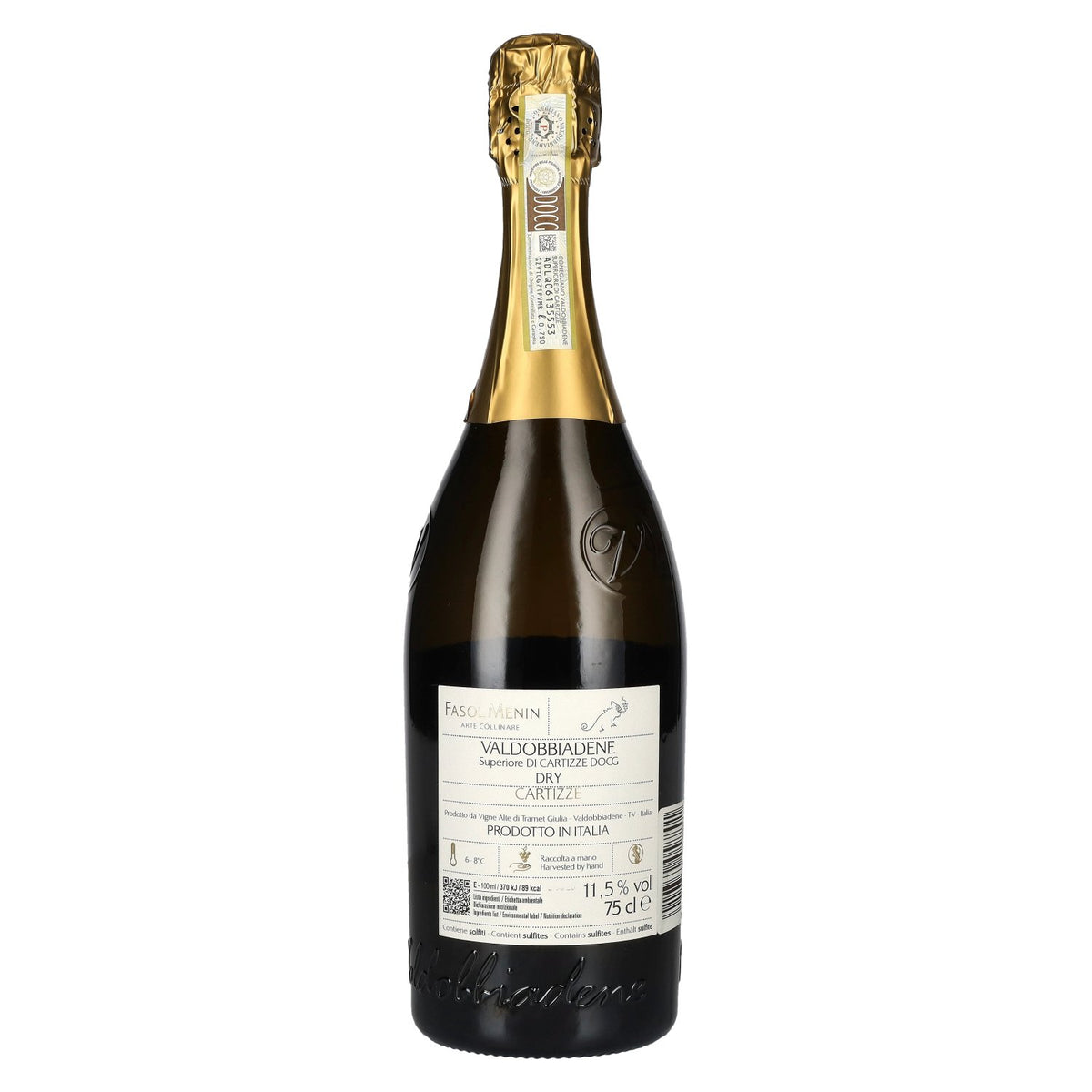 Fasol Menin Valdobbiadene Prosecco Superiore di Cartizze Dry DOCG 11,5% Vol. 0,75l