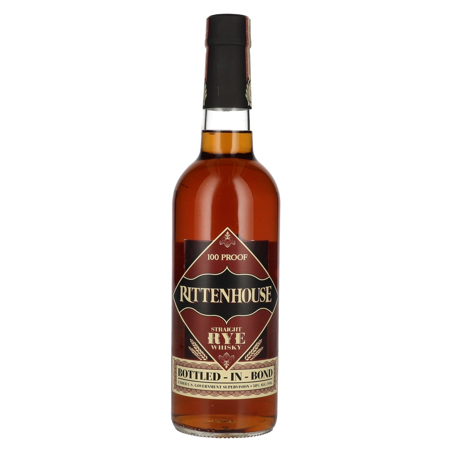 Rittenhouse Famous Straight Rye 100 Proof 50% Vol. 0.7l