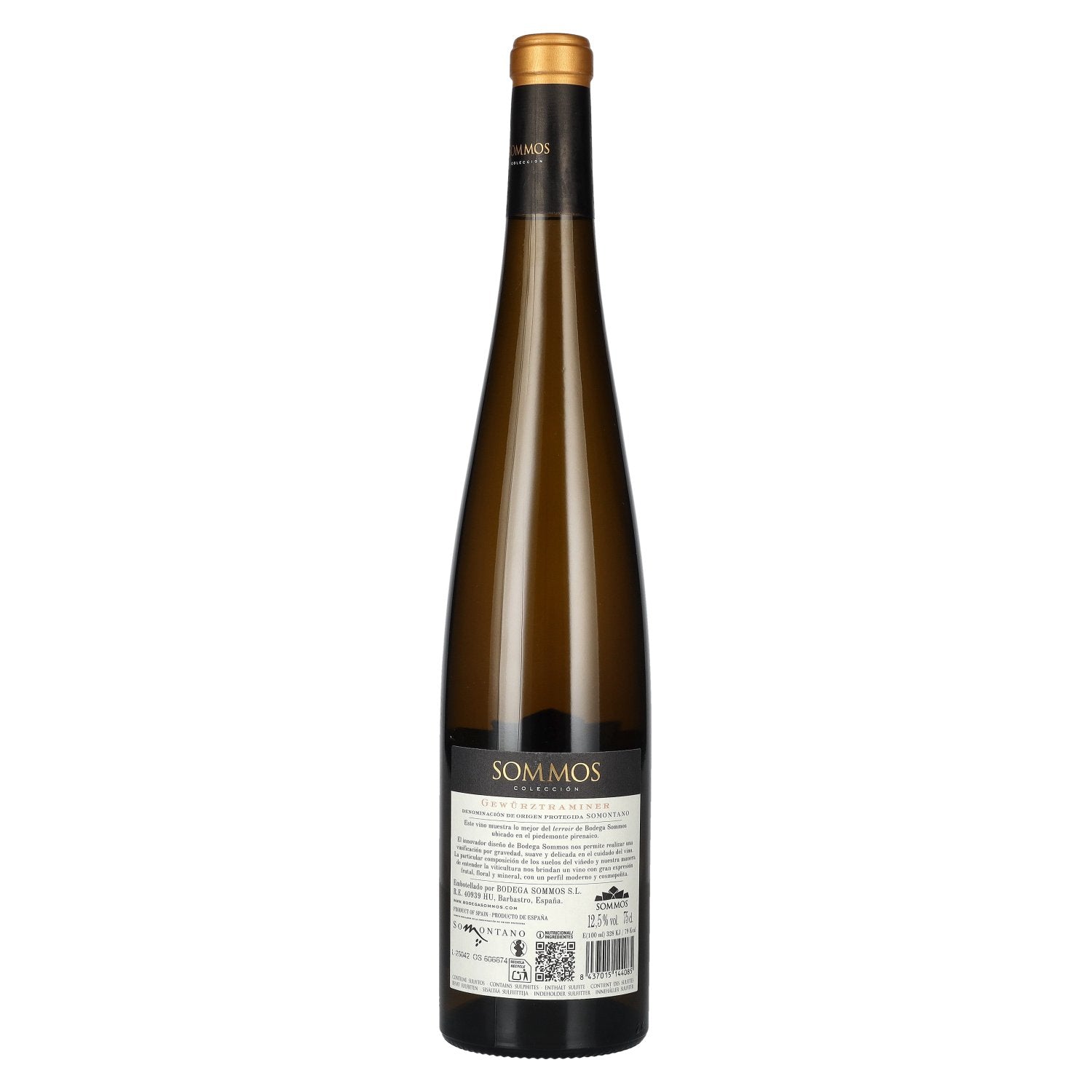 SOMMOS Colección Gewürztraminer Somontano D.O.P 2024 12.5% Vol. 0.75l
