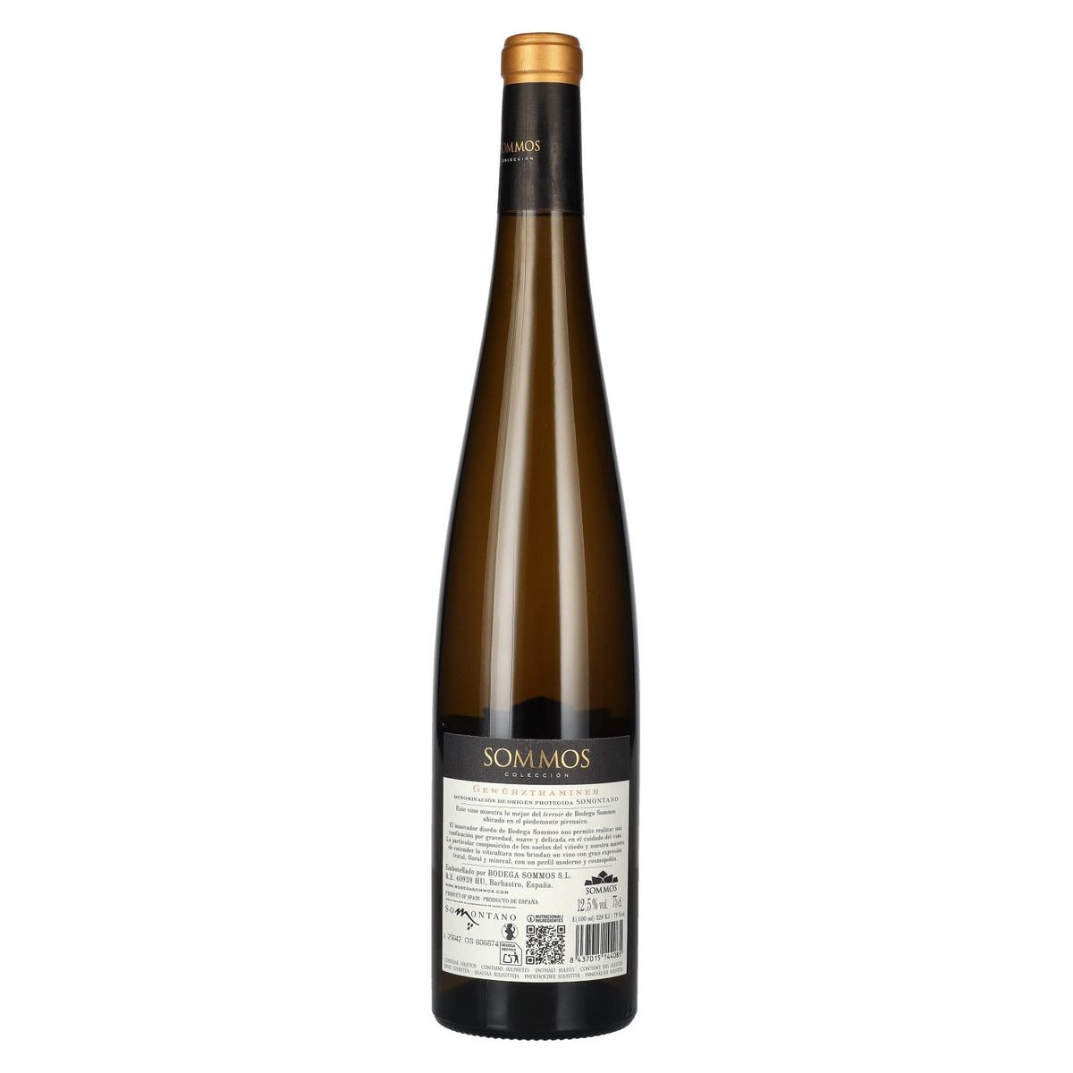 SOMMOS Colección Gewürztraminer Somontano D.O.P 2024 12.5% Vol. 0.75l