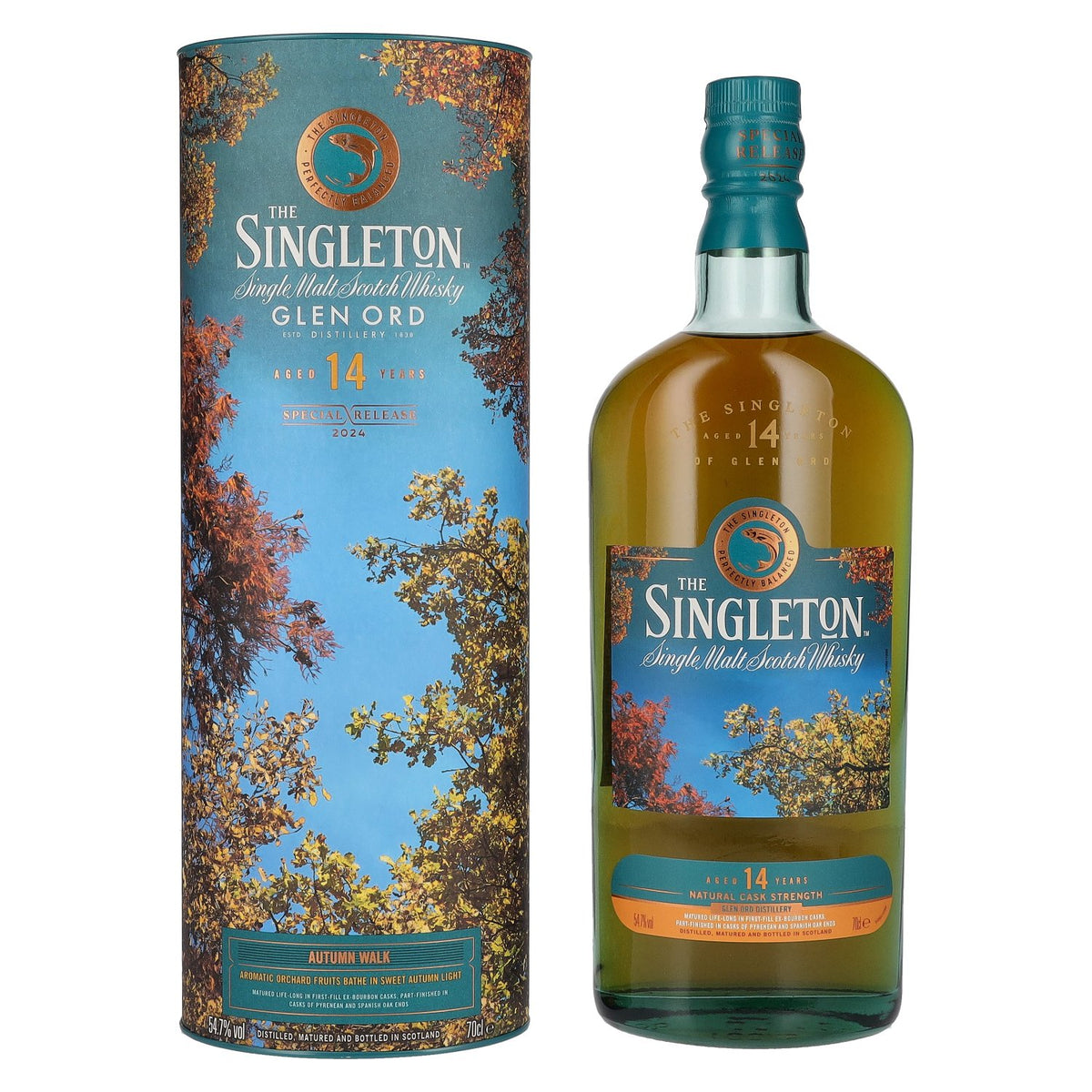 The Singleton 14 Years Old Glen Ord Autumn Walk Single Malt Special Release 2024 54.7% Vol. 0.7L in Gift Box