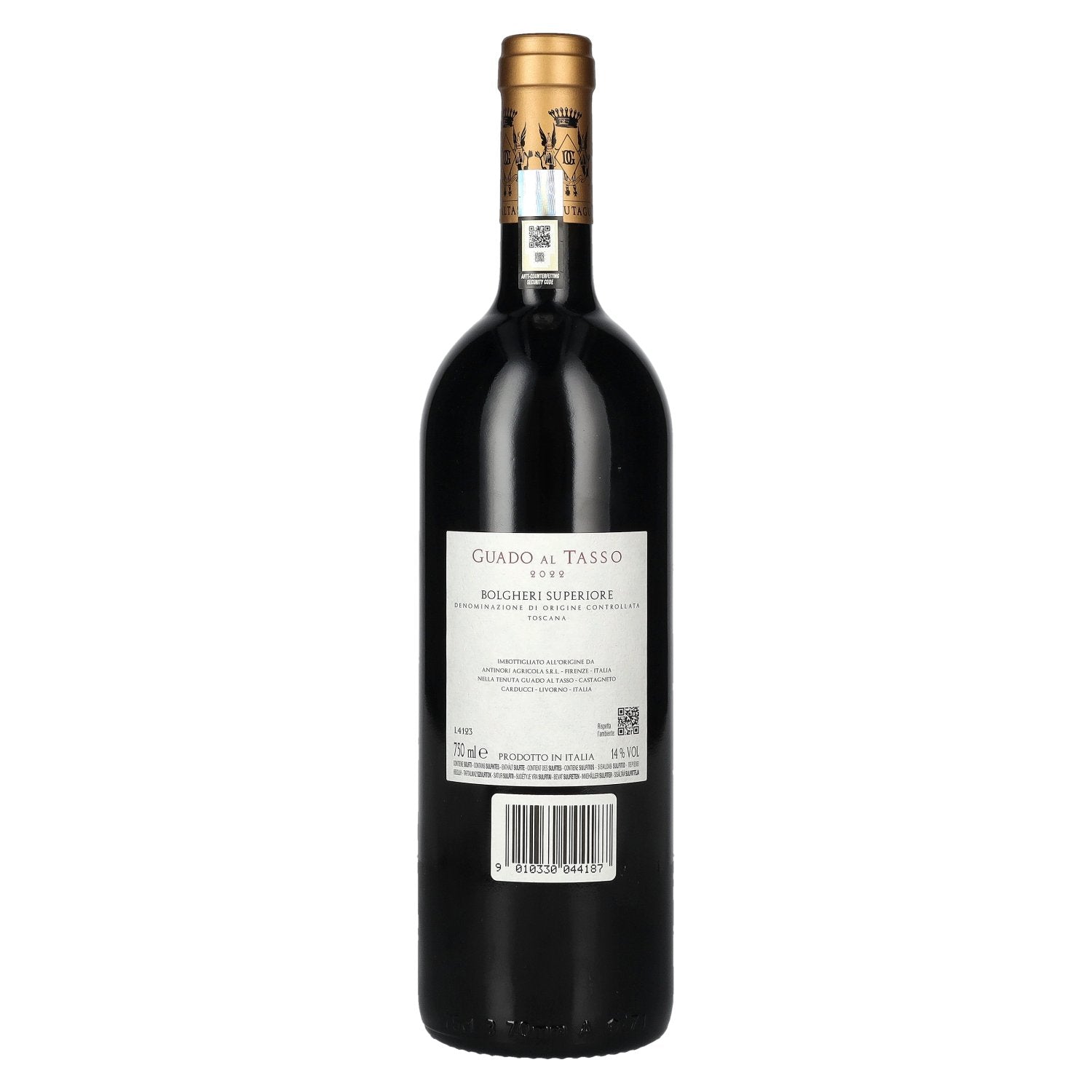 Antinori Guado al Tasso Bolgheri Superiore DOC 2022 14% Vol. 0.75l