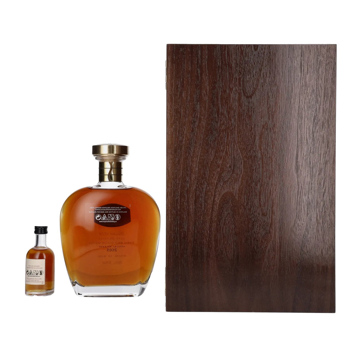 Littlemill Annual 2015 Release 25 Years Old Private Cellar Edition 50.4% Vol. 0.7l in Wooden Box + Miniature 0.05l