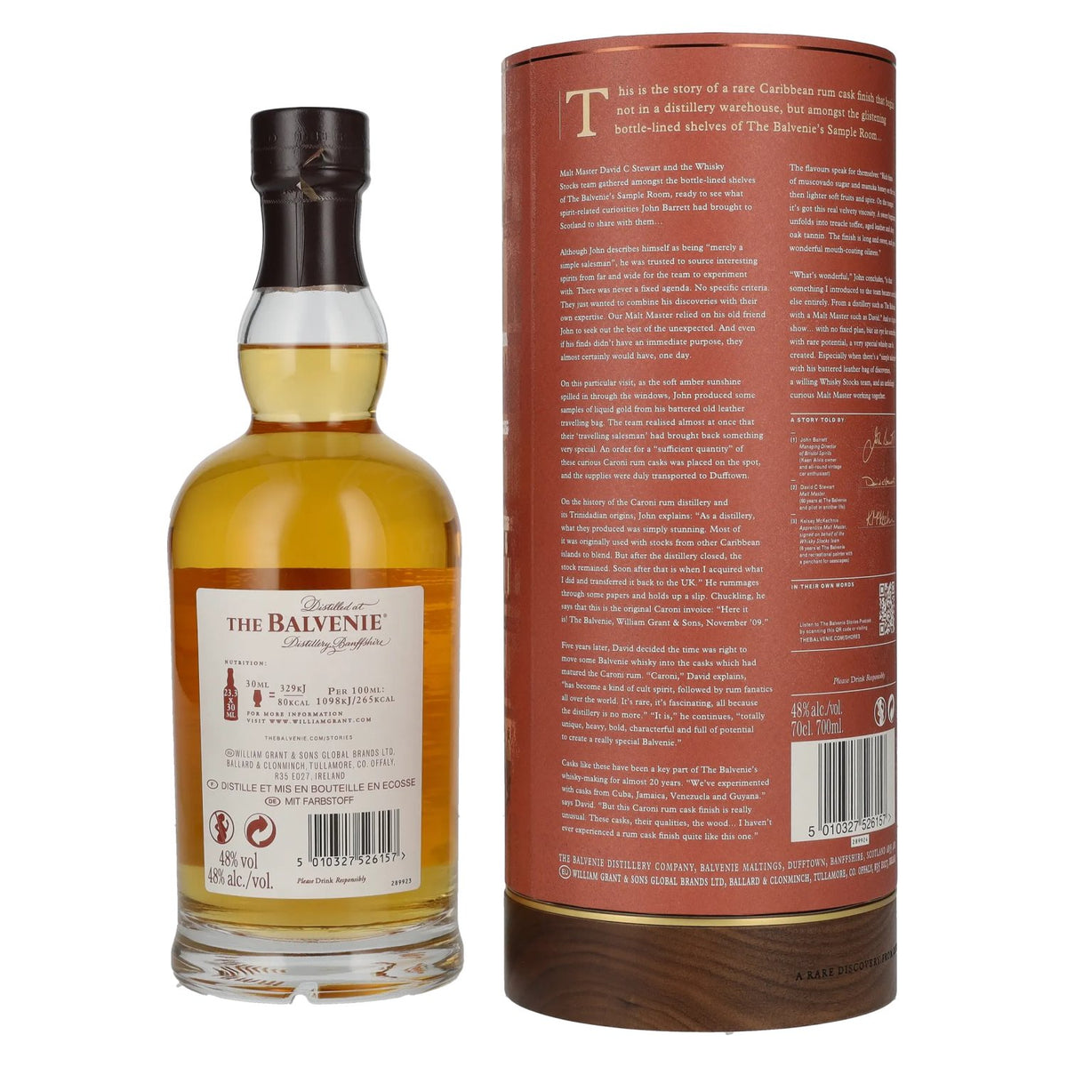The Balvenie STORIES 27 Years Old A Rare Discovery from Distant Shores 48% Vol. 0.7l in gift box