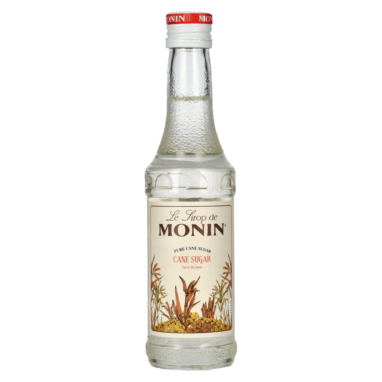 Le Sirop de Monin ROHRZUCKER 0,25l