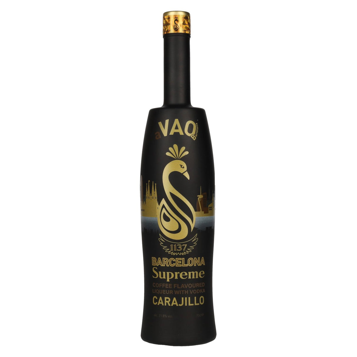 aVAO 1137 Barcelona Supreme Coffee Flavoured Liqueur Carajillo 21.8% vol. 0.7 l
