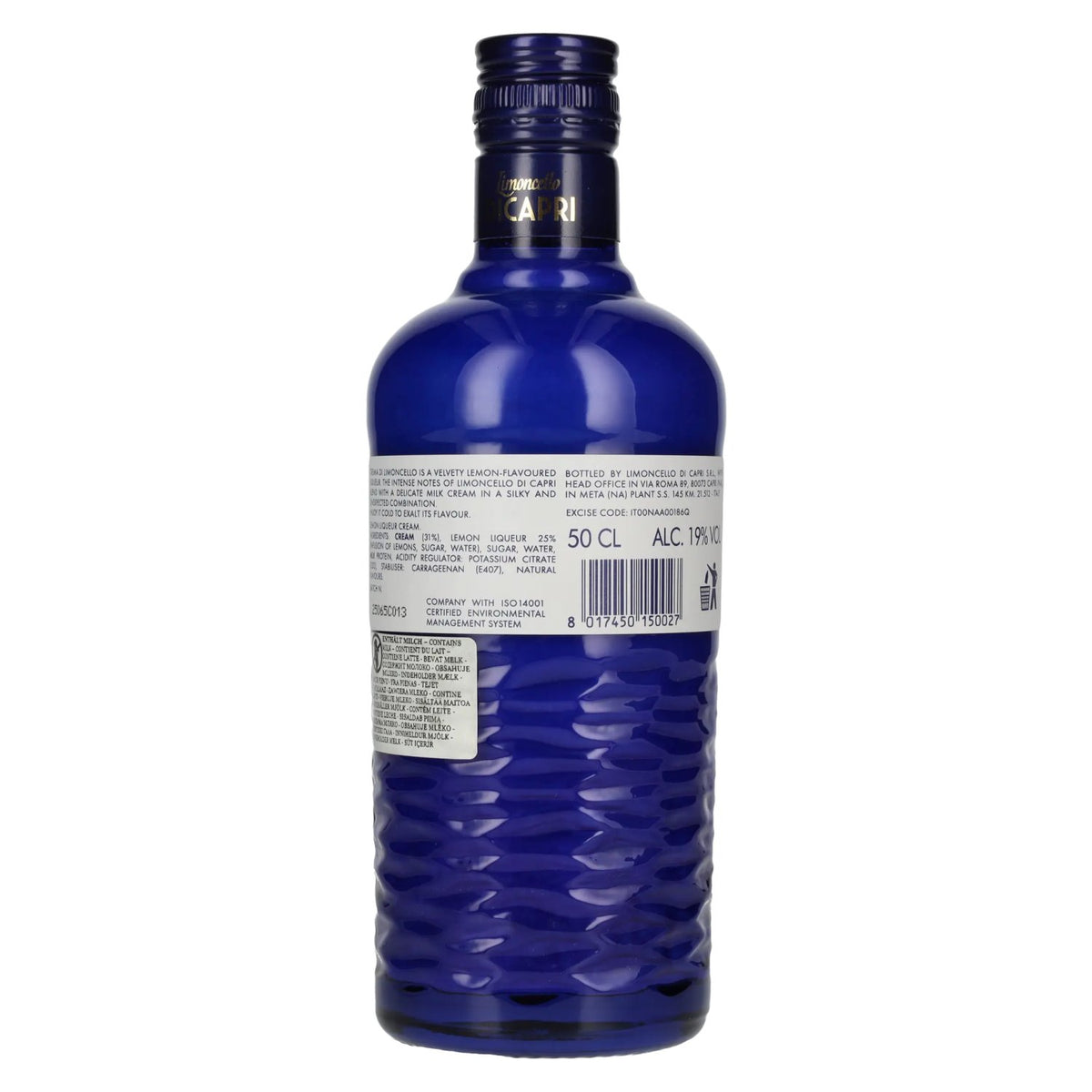 Limoncello DICAPRI CREMA AL LIMONCELLO 19% vol. 0.5 l
