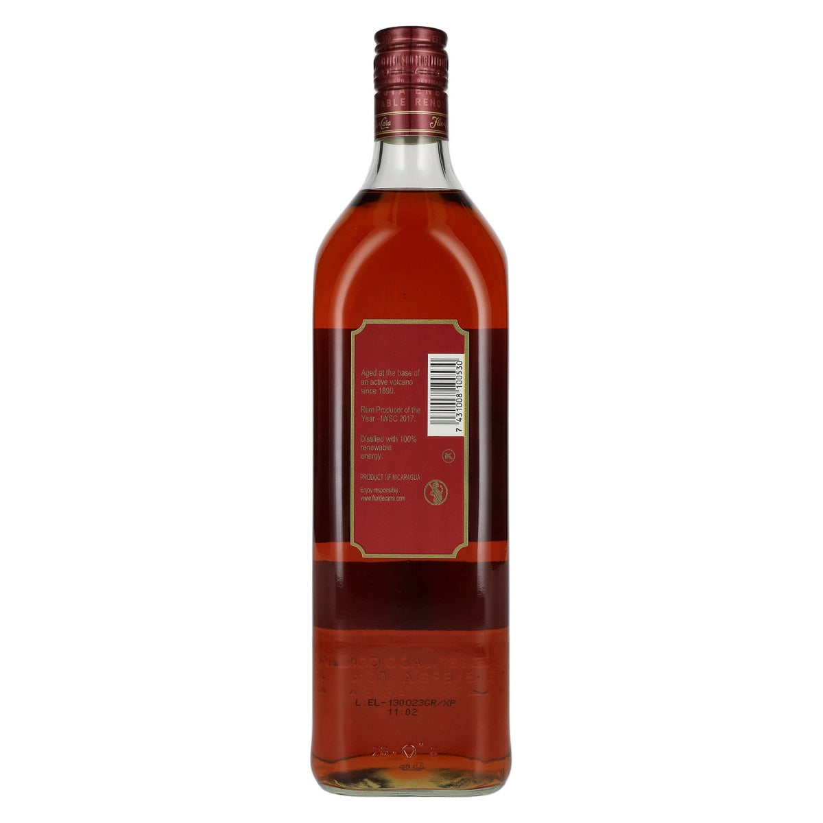 Flor de Caña 7 Years Old GRAN RESERVA Single Estate Rum 37.5% vol. 1 litre