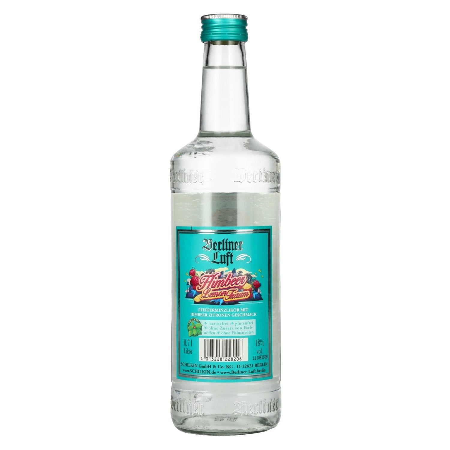Berliner Luft RASPBERRY LEMON DREAM The Fresh Peppermint Liqueur 18% Vol. 0.7l
