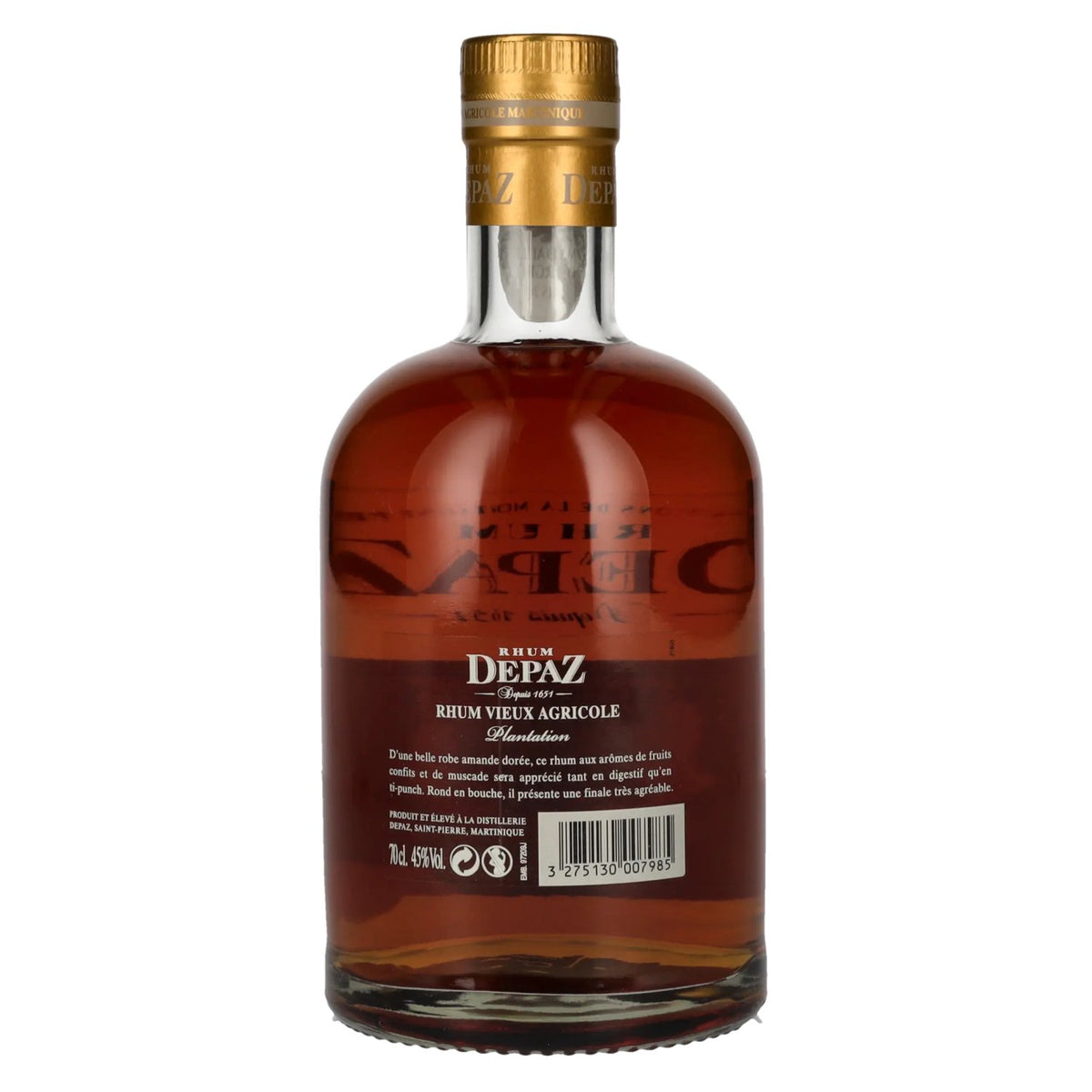 Depaz Rhum Vieux Agricole Plantation Martinique 45% vol. 0.7 l