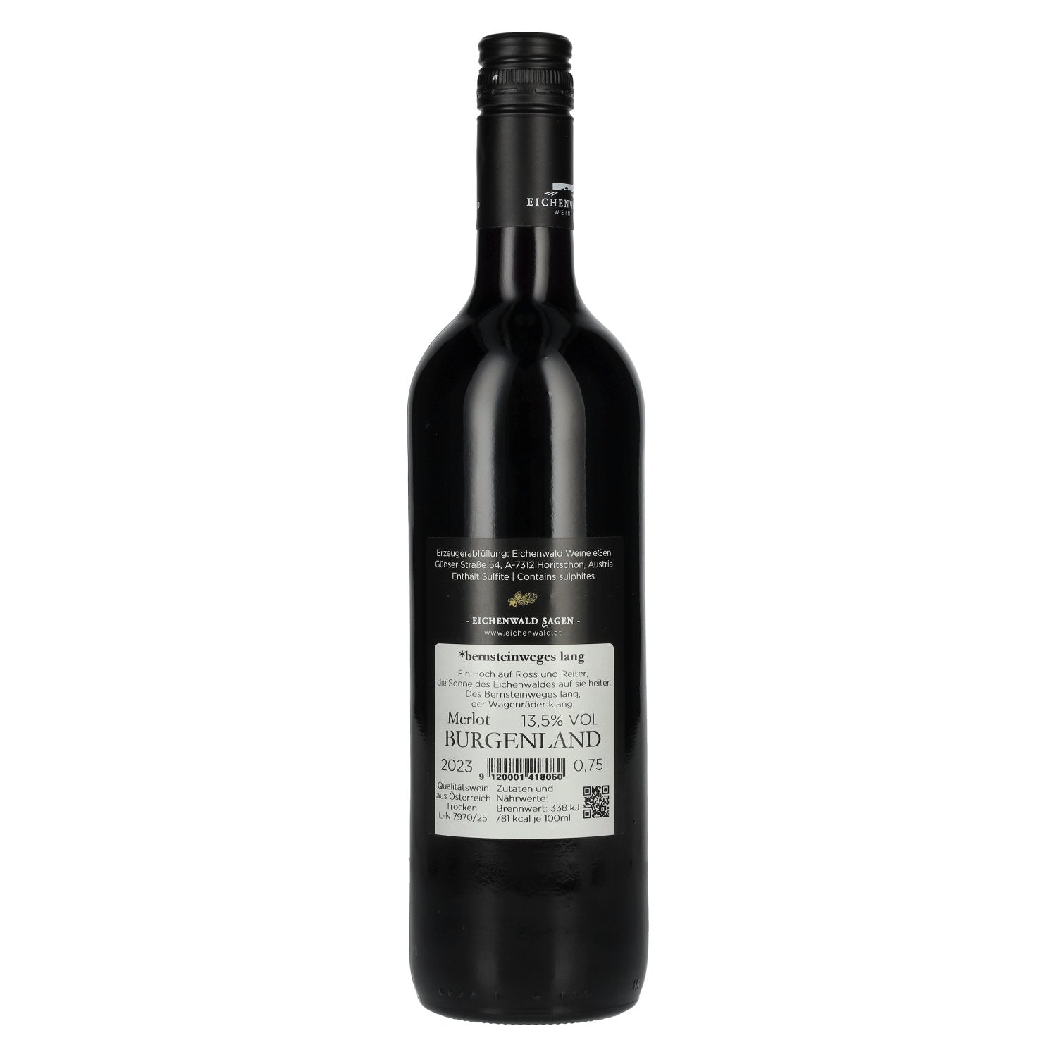 Eichenwald DAS HOHE ROSS Merlot 2023 13.5% Vol. 0.75l