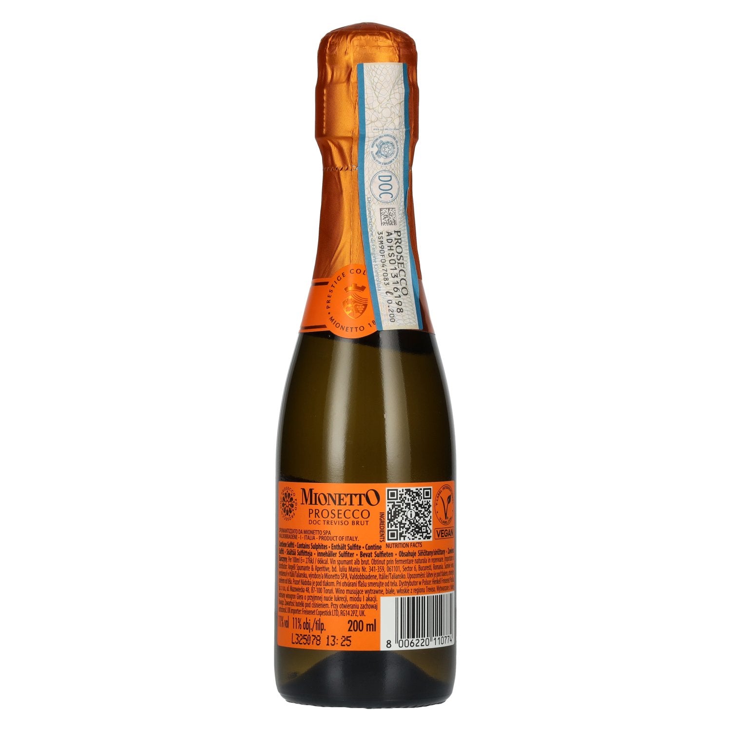 Mionetto Prosecco Treviso Brut DOC 11% Vol. 0,2l
