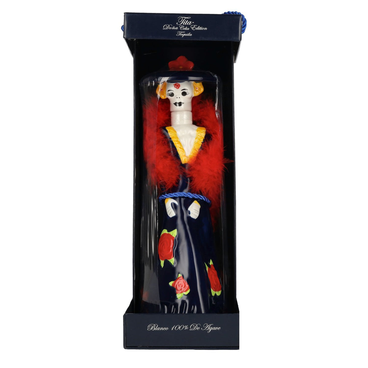 Dona Celia Tequila Blanco 100% de Agave 40% Vol. 0,7l in Geschenkbox