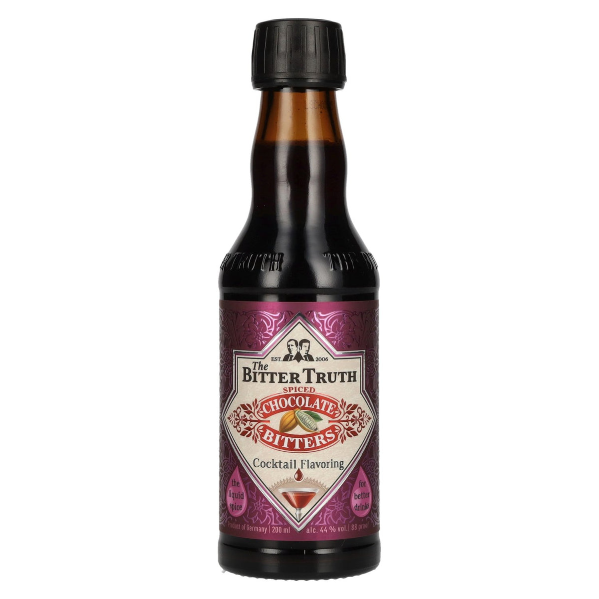 The Bitter Truth Spiced Chocolate 44% Vol. 0,2l