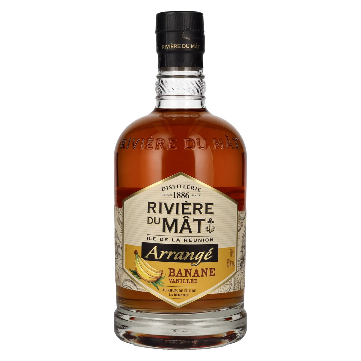 Rivière du Mât Arranged Banana Vanilla 35% Vol. 0.7l