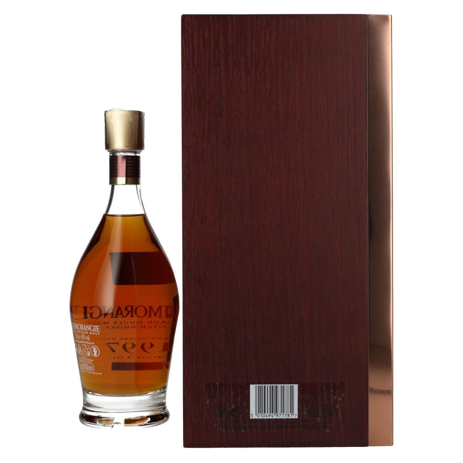 Glenmorangie GRAND VINTAGE MALT 1997 43% vol. 0.7l in a wooden box