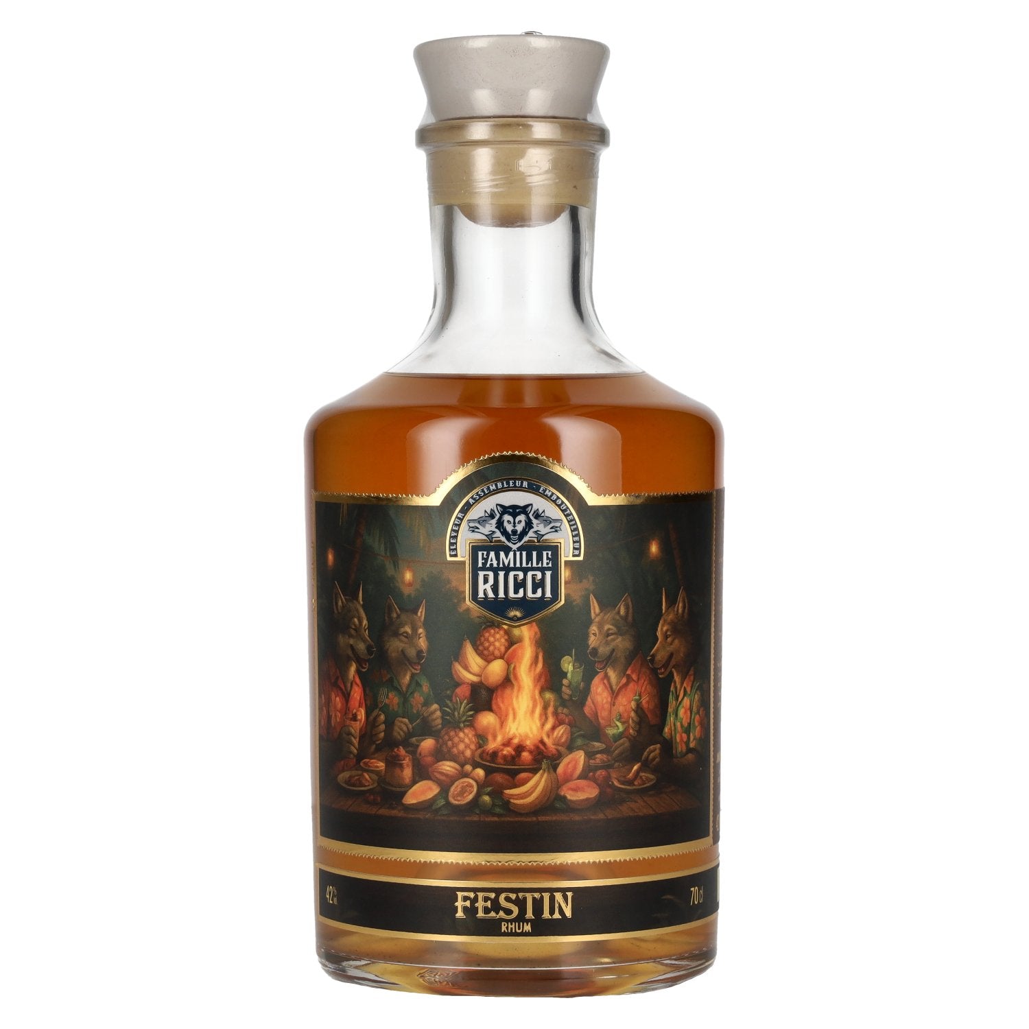 Famille Ricci FESTIN Rhum 42% Vol. 0,7l