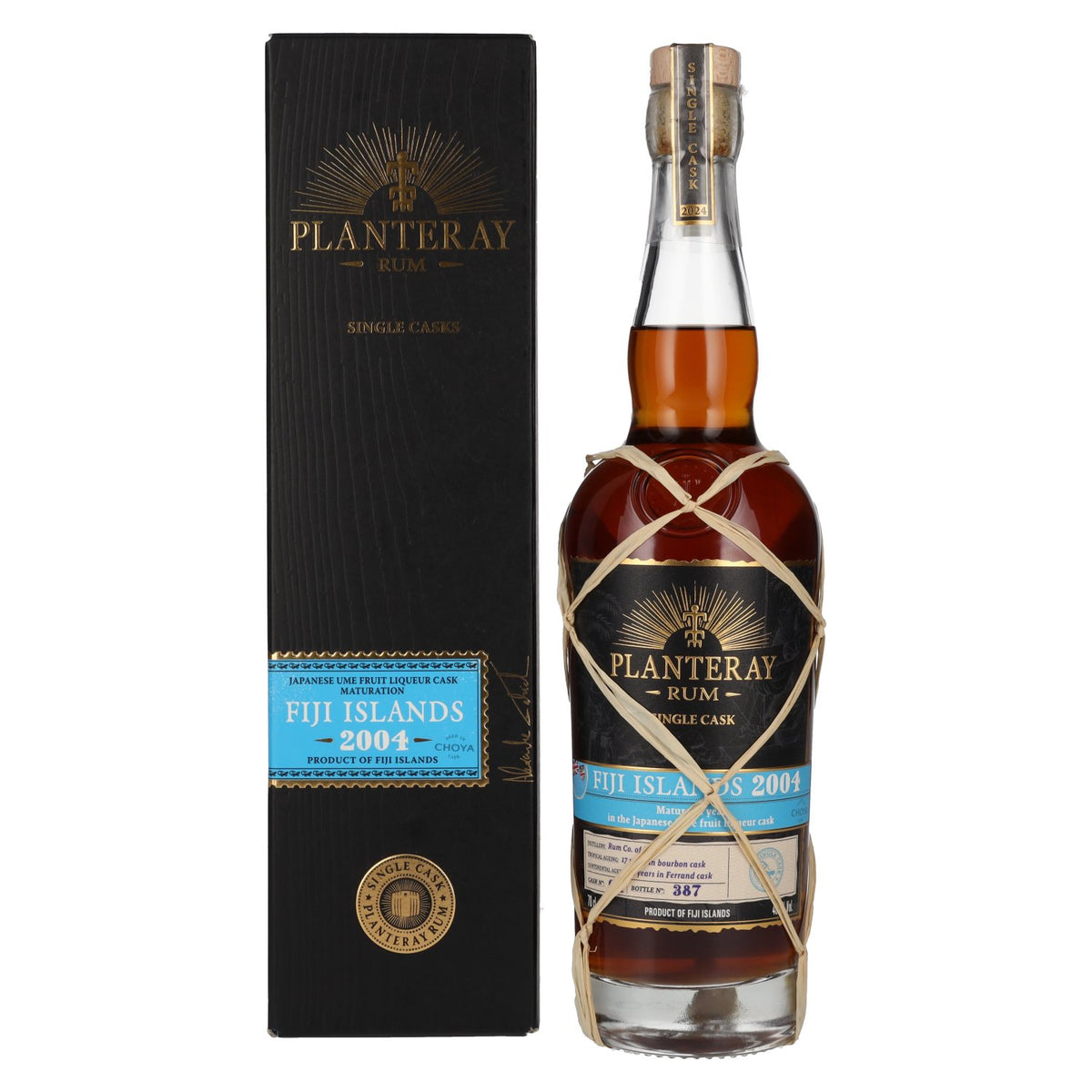 Planteray Rum FIJI ISLANDS 2004 Japanese Ume Fruit Liqueur Cask Maturation 48.6% vol. 0.7 l in a gift box