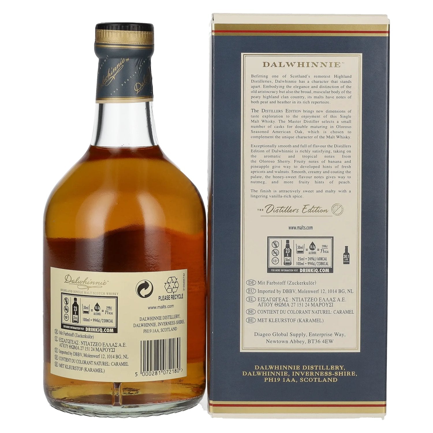 Dalwhinnie The Distillers Edition Double Matured 43% Vol. 0,7l in Geschenkbox