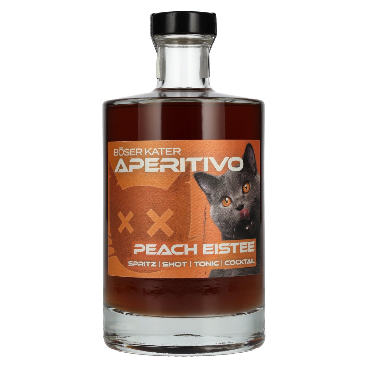 BÖSER KATER Aperitivo Peach Eistee 15% Vol. 0,5l