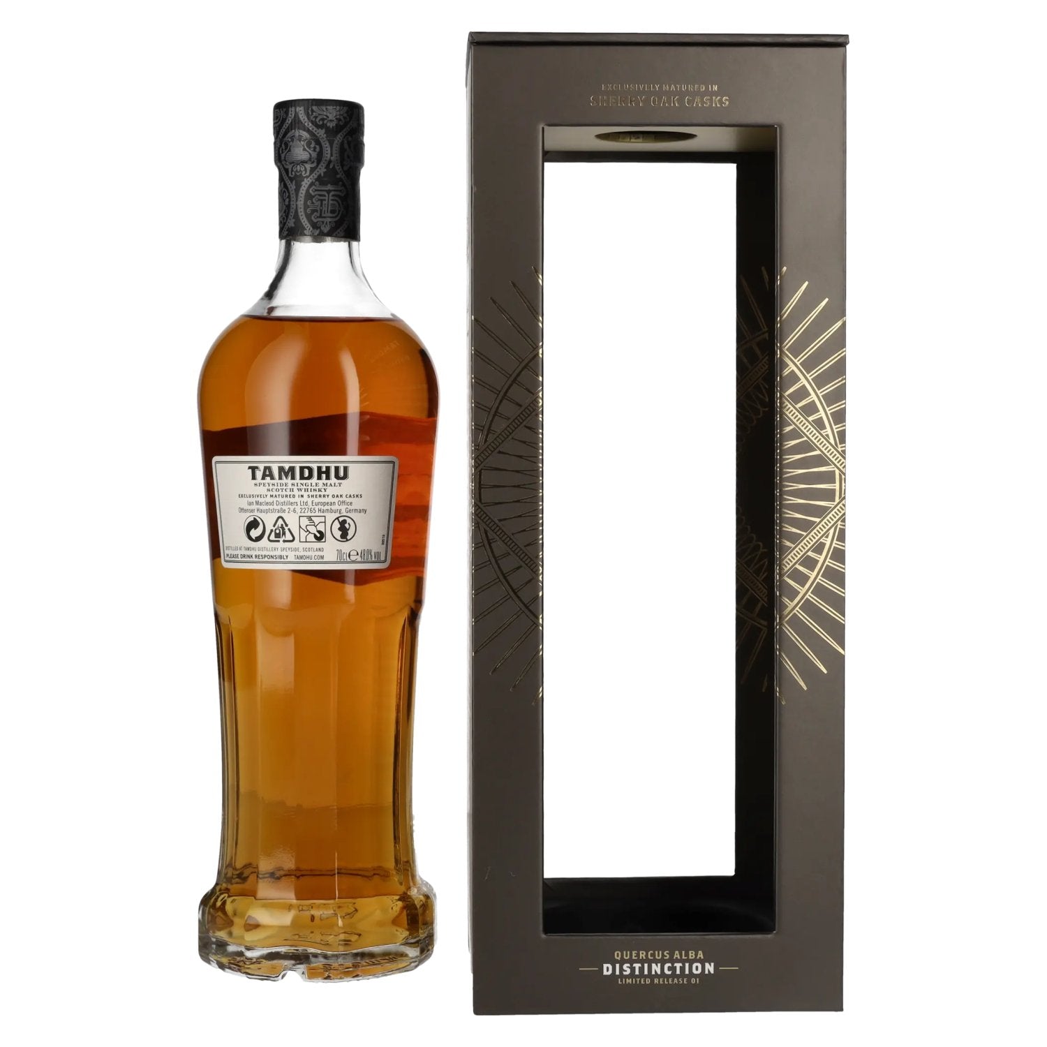 Tamdhu DISTINCTION I Speyside Single Malt Scotch Whisky 48% Vol. 0,7l in Geschenkbox