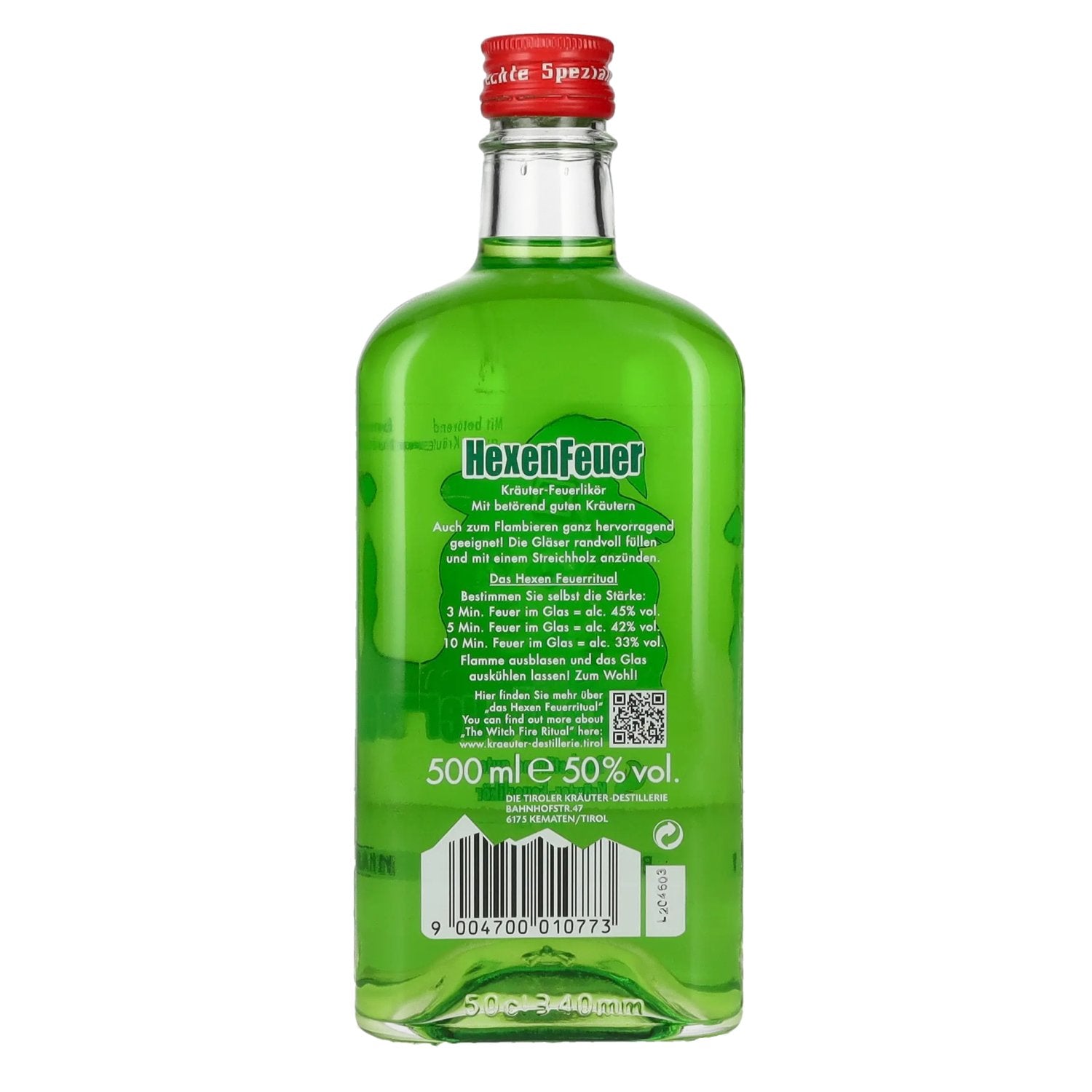 Baumann Witch's Fire Herbal Liqueur 50% Vol. 0.5l