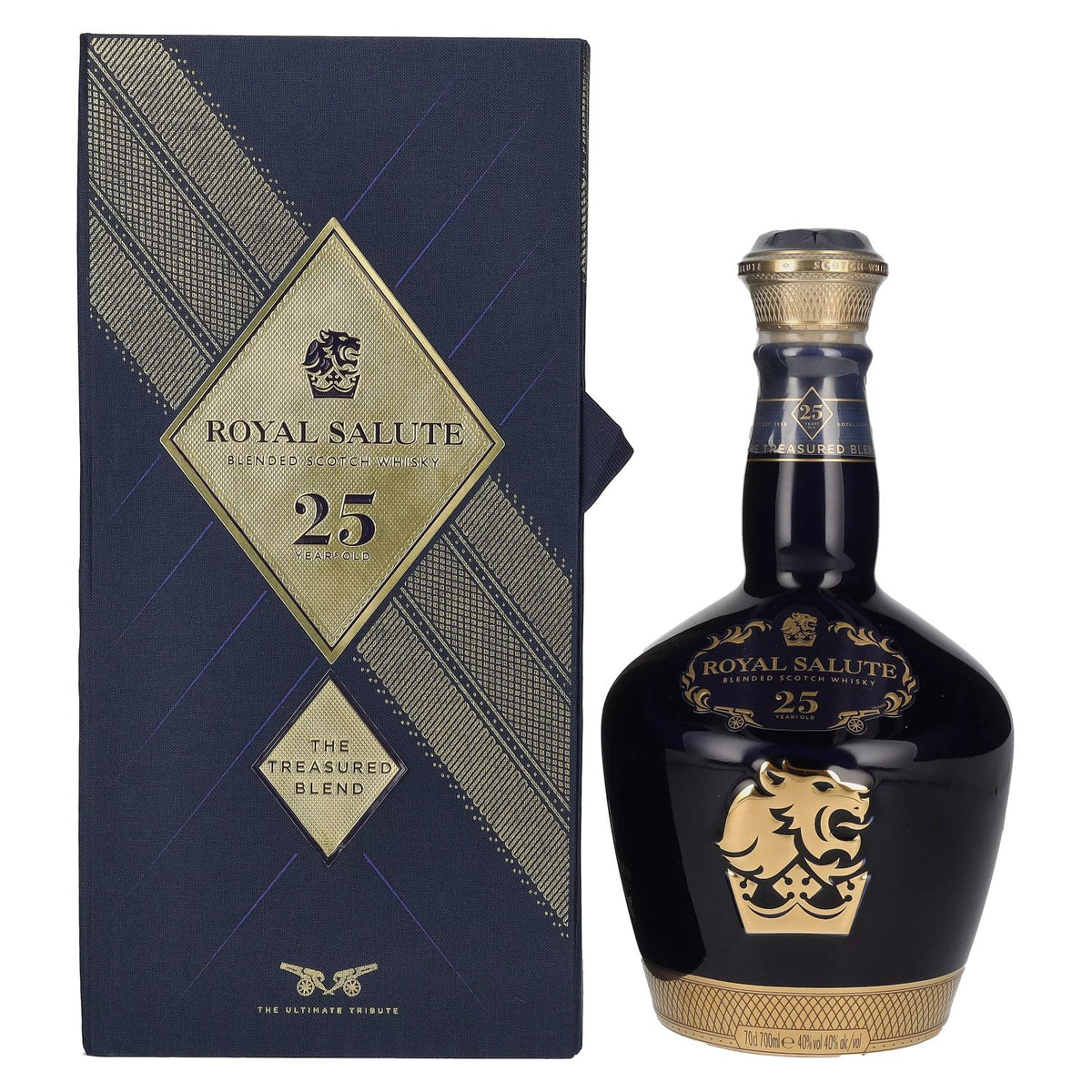 Royal Salute 25 Years Old THE TREASURE BLEND 40% Vol. 0.7l in gift box
