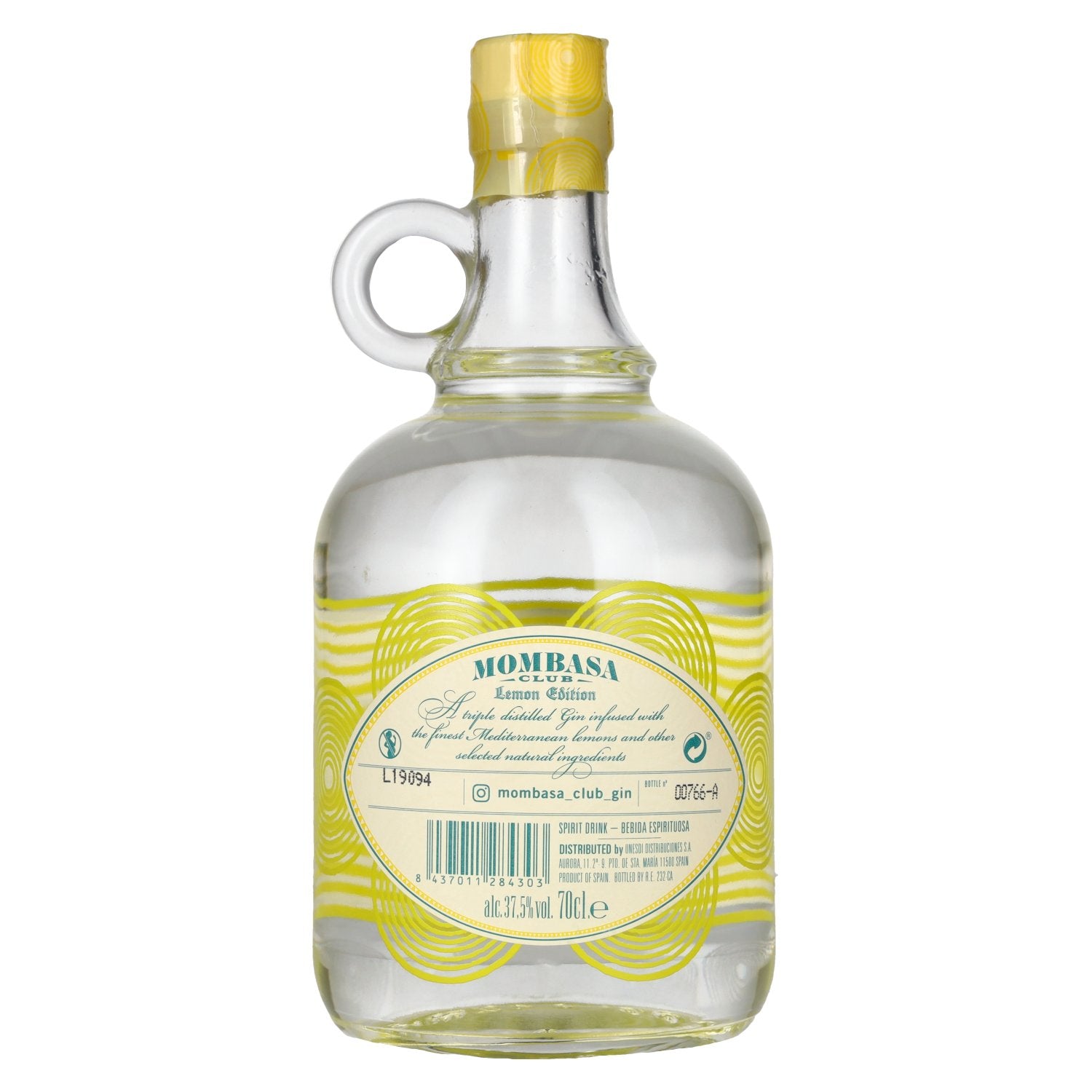 Mombasa Club Lemon Edition Gin 37,5% Vol. 0,7l