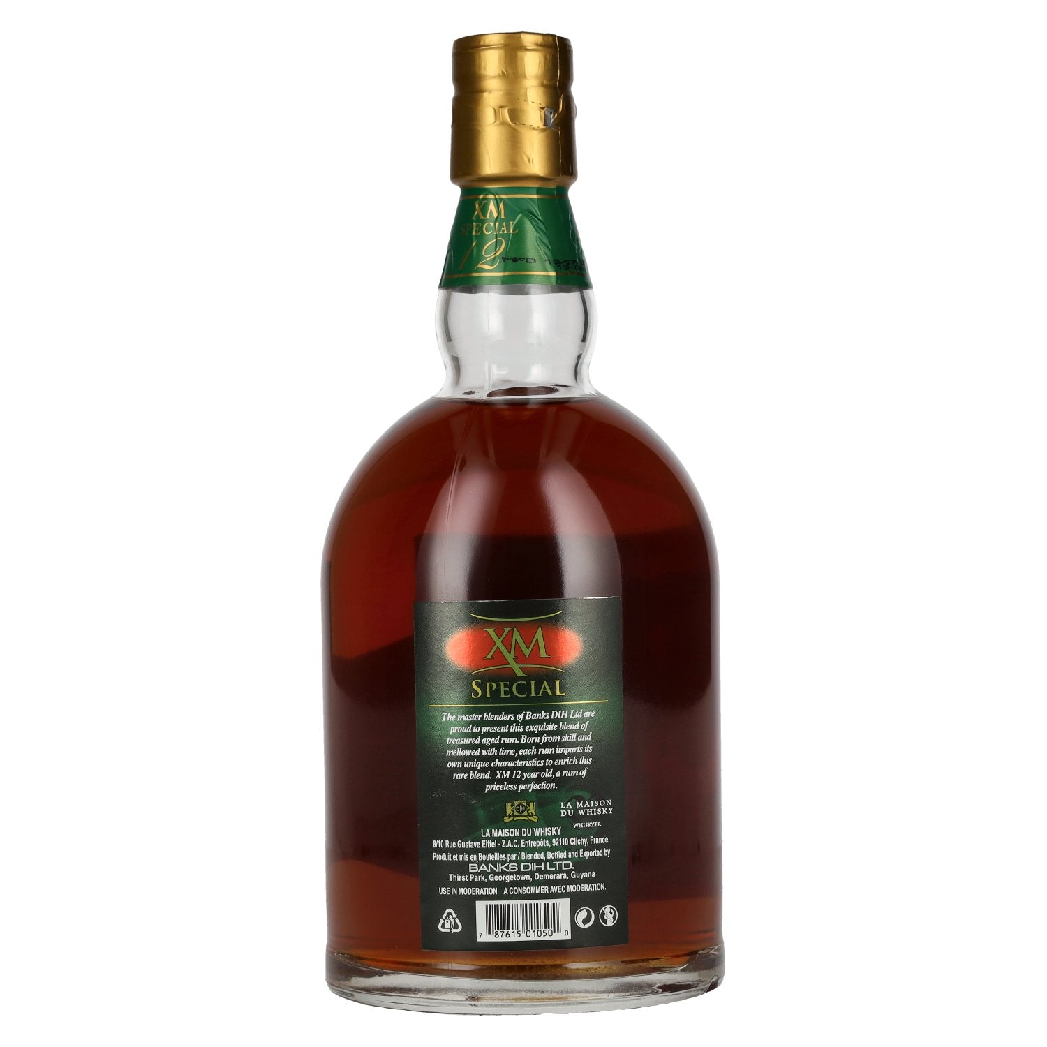 XM SPECIAL 12 Years Old Finest Caribbean Rum 40% Vol. 0.7l