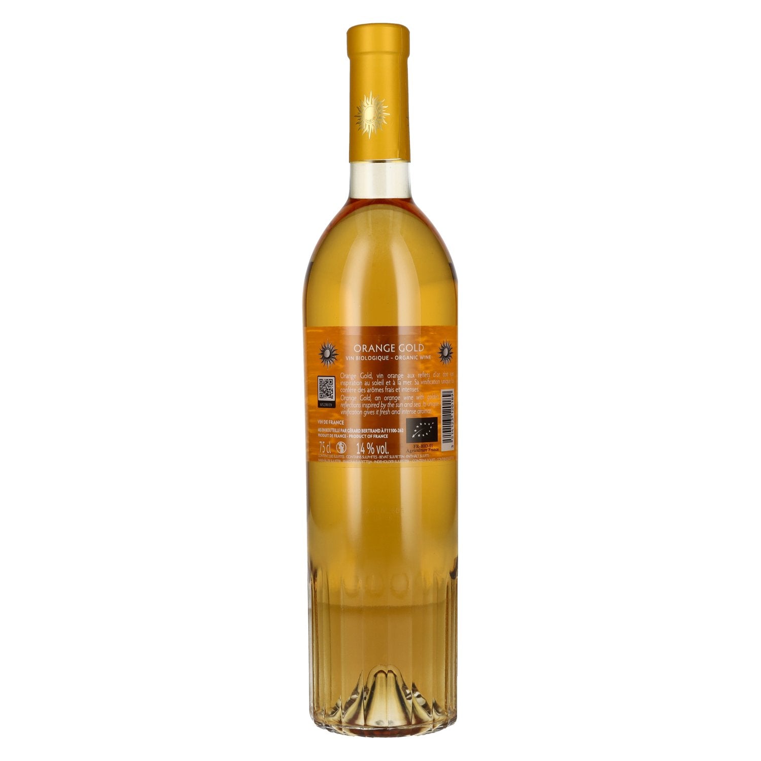 Gérard Bertrand Orange Gold Organic Wine 2023 14% Vol. 0.75L