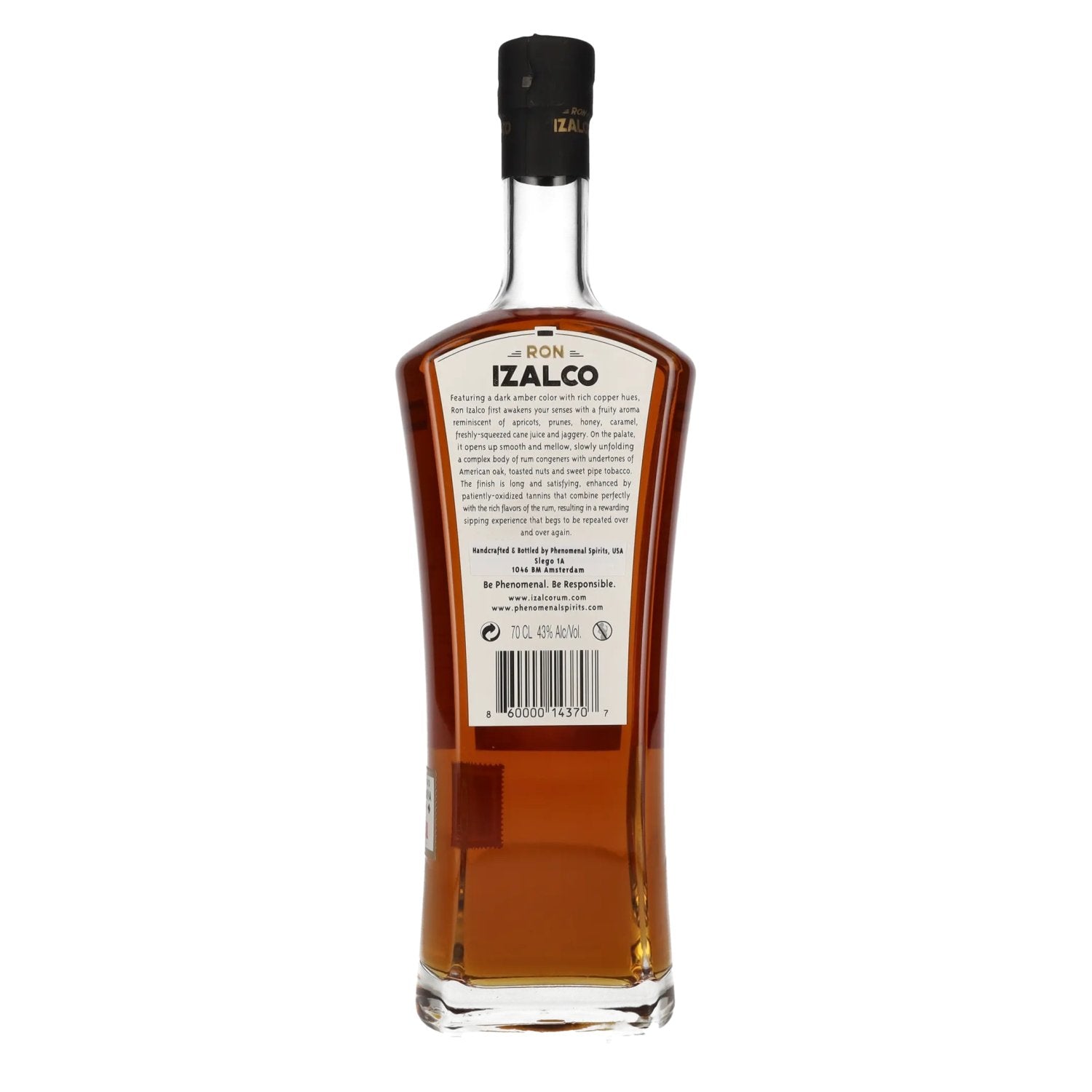 Ron Izalco 10 Year Old Rum 43% Vol. 0.7L