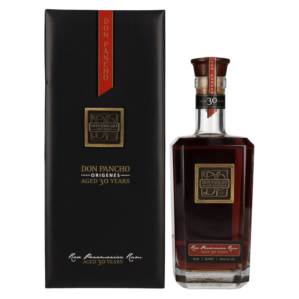 Don Pancho ORIGENES 30 Years Old Rare Panamian Rum 40% Vol. 0,7l in Geschenkbox