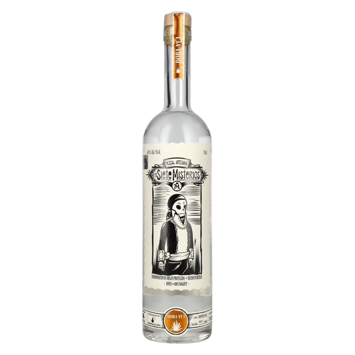 Siete Misterios DOBA-YEJ Artisanal Mezcal DOP 2026 44% vol. 0.7 l