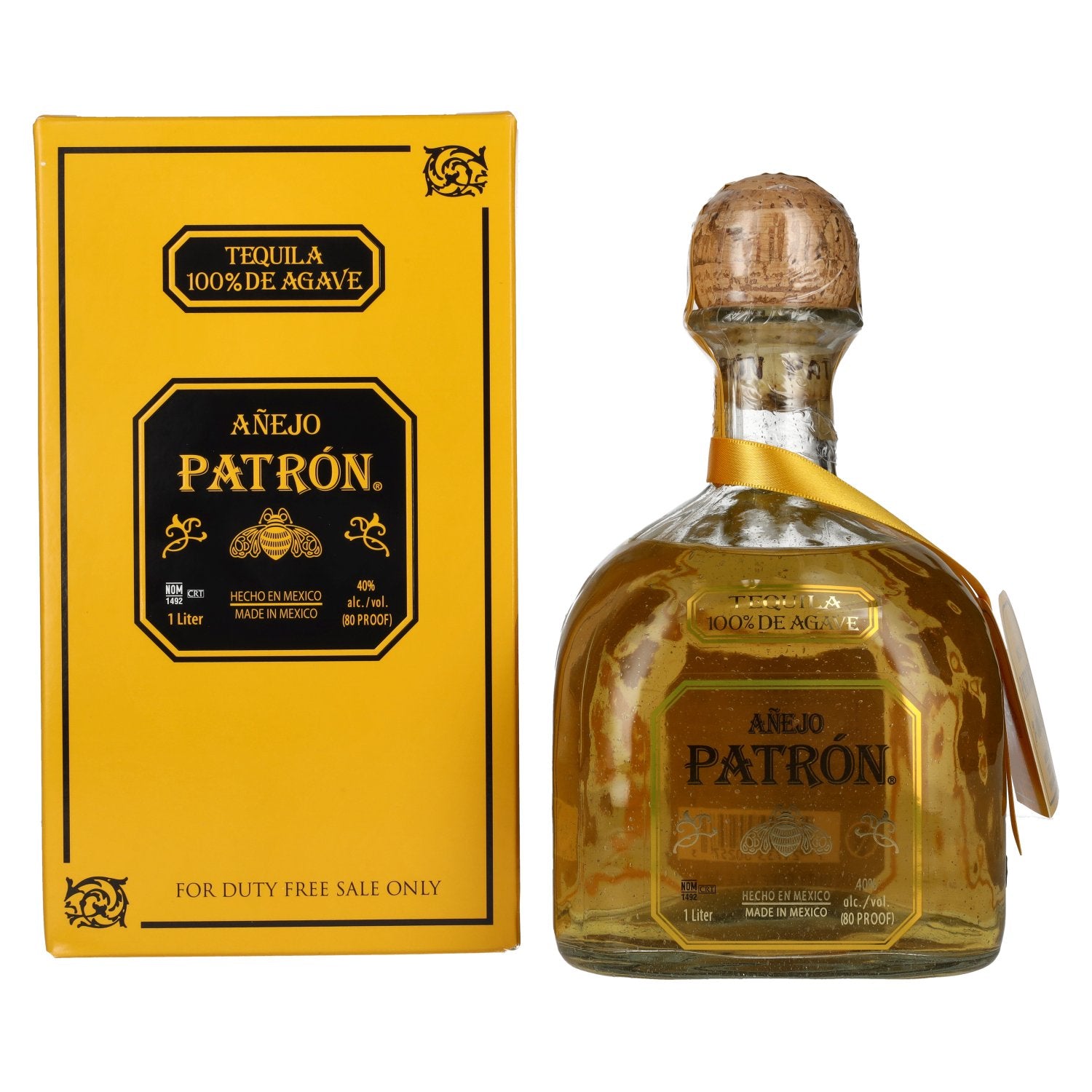 Patrón Tequila Añejo 40% Vol. 1l in Gift Box