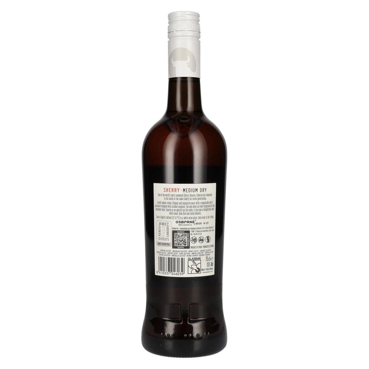 Osborne Sherry Medium 15% Vol. 0,75l
