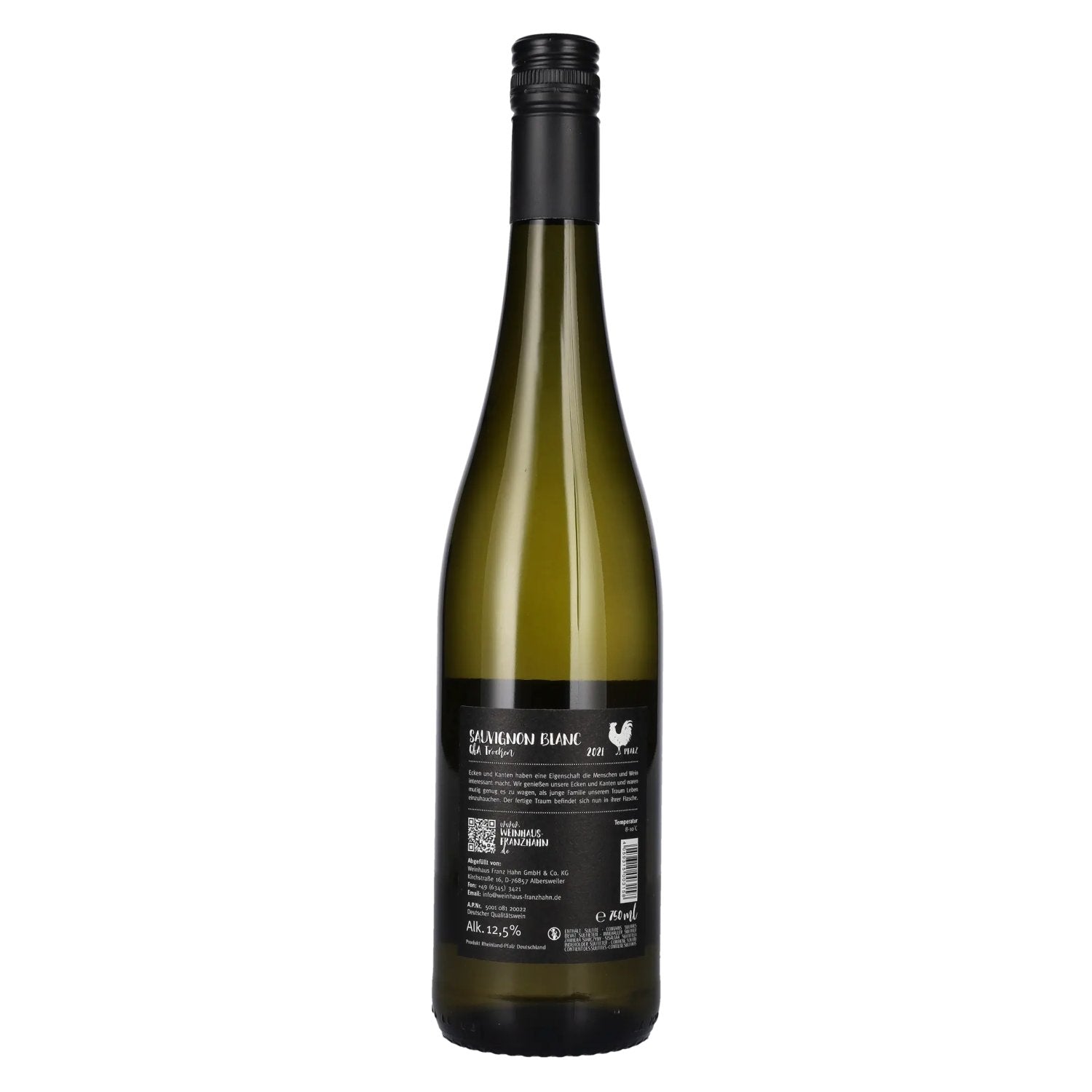 Franz Hahn Sauvignon Blanc 2021 12,5% Vol. 0,75l