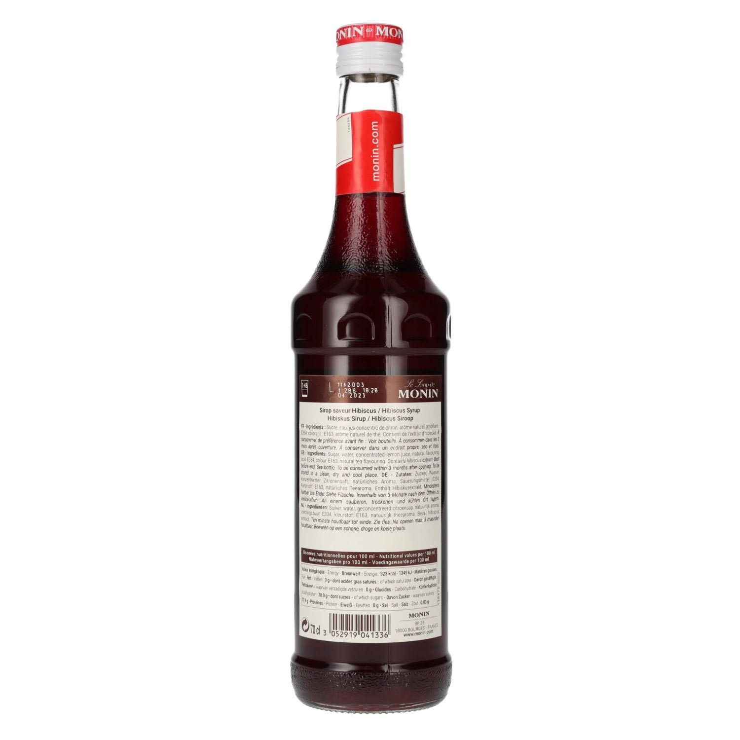 Le Sirop de Monin HIBISKUS 0,7l