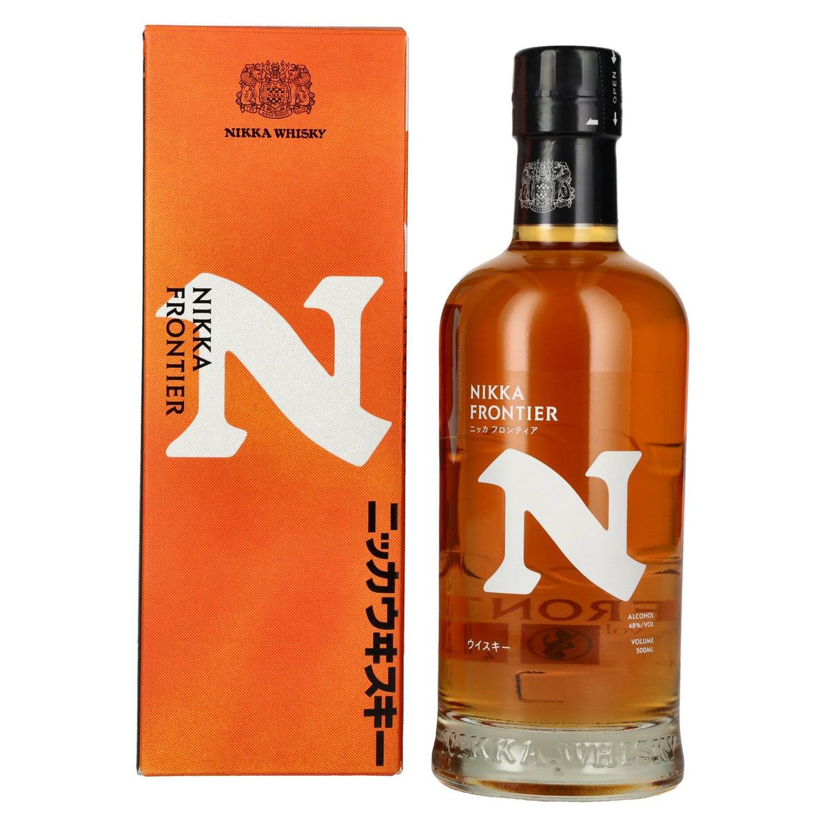 Nikka FRONTIER Blended Whisky 48% Vol. 0.5L in Gift Box