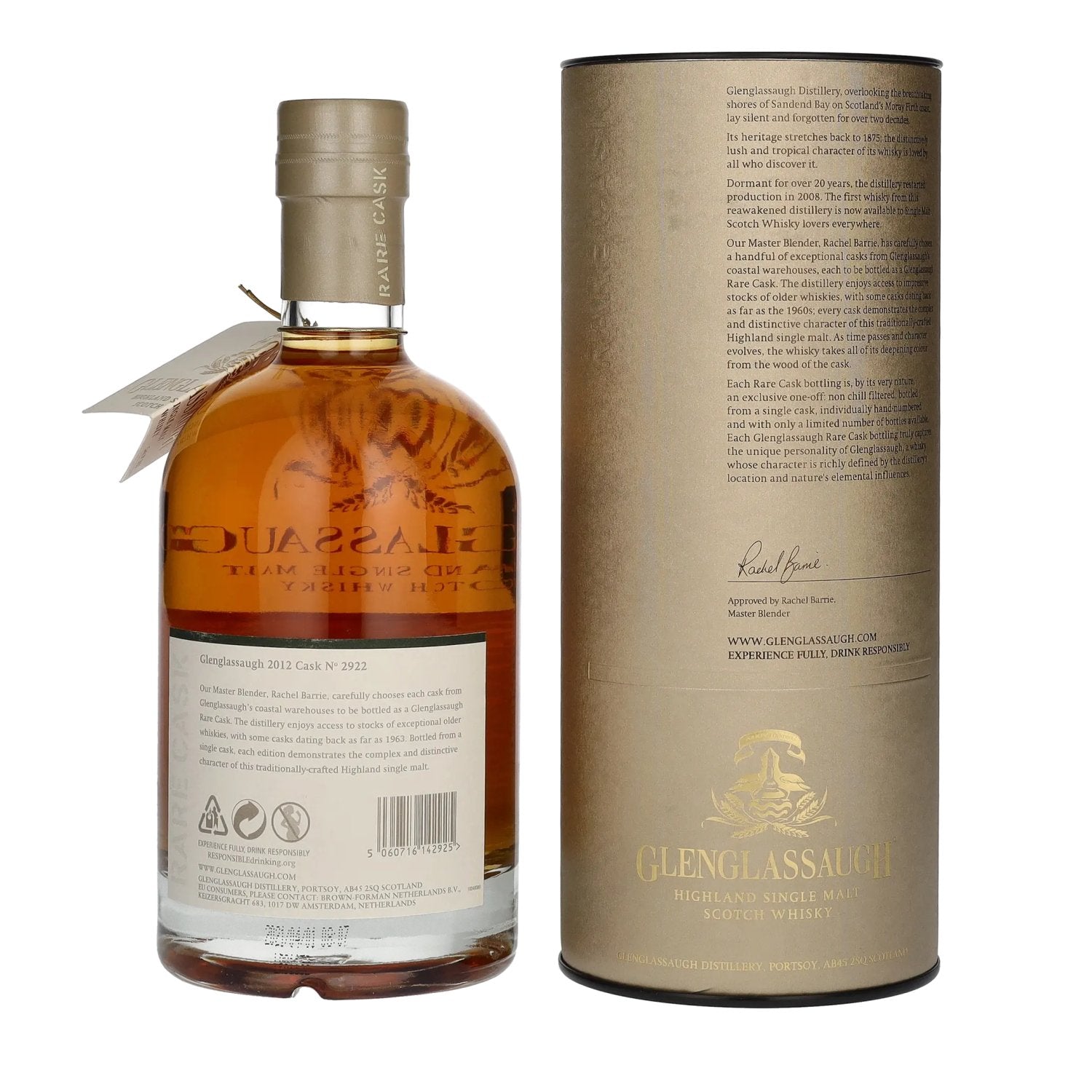 Glenglassaugh 9 Years Old RARE CASK RELEASE 2012 PX Puncheon Batch 4 58,3% Vol. 0,7l in Geschenkbox