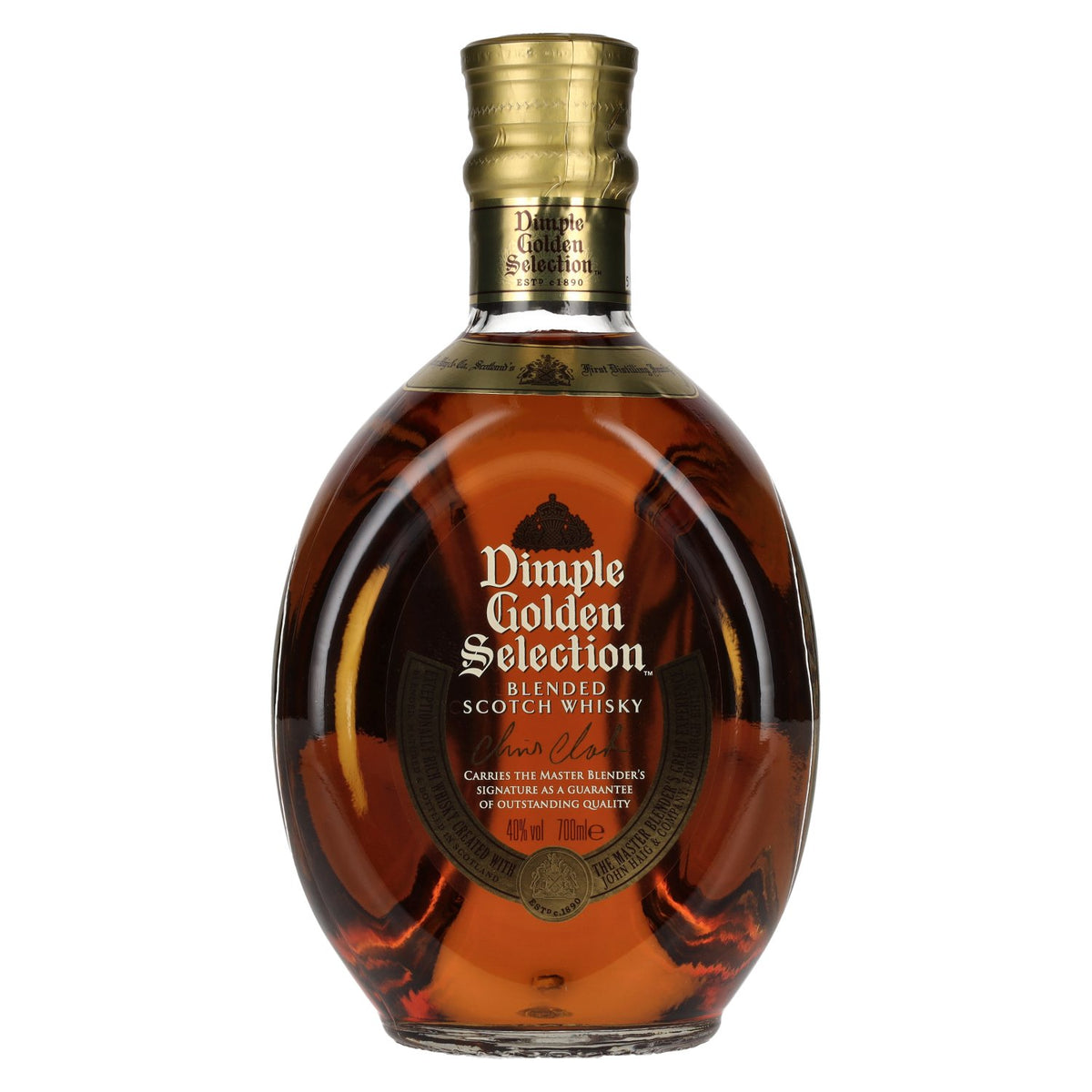 Dimple GOLDEN SELECTION Blended Scotch Whisky 40% Vol. 0.7l