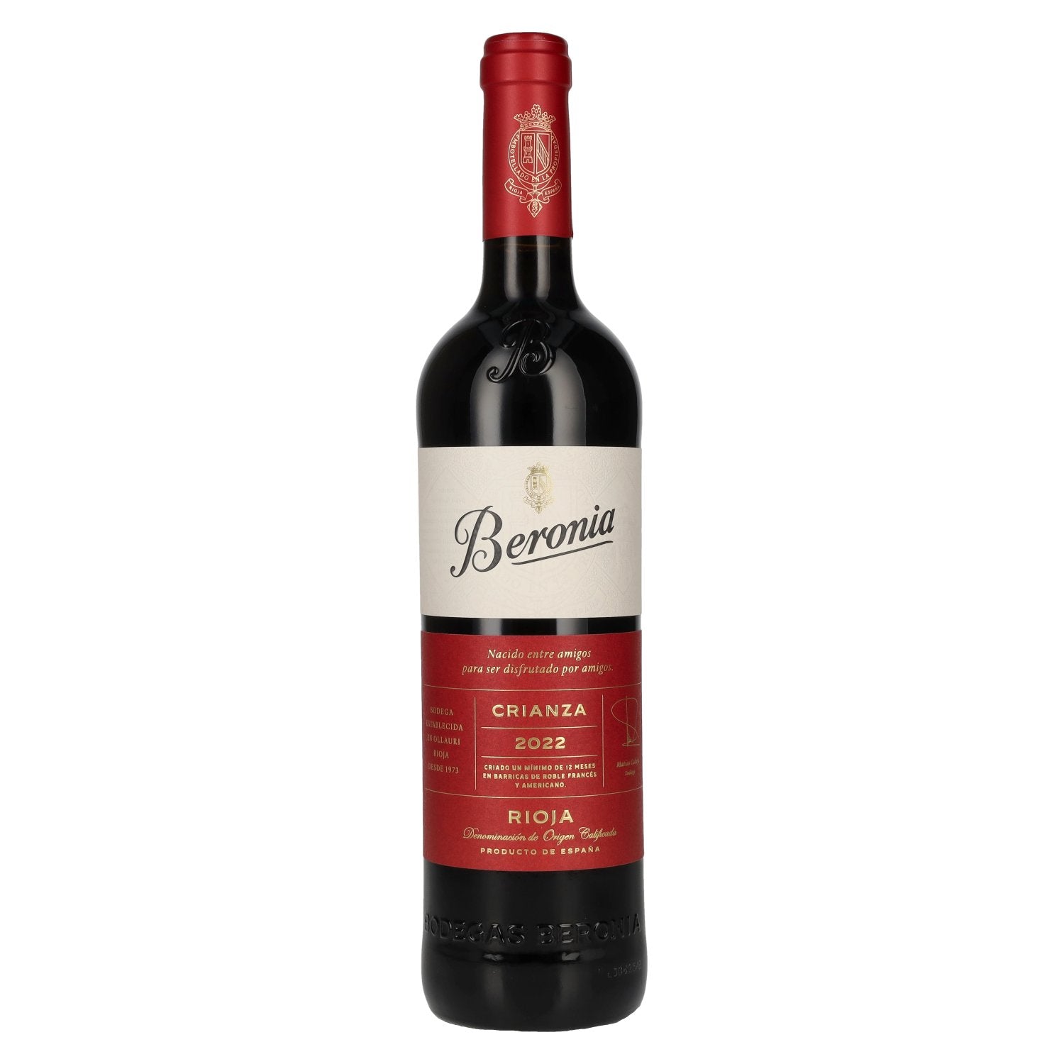 Beronia Crianza Rioja DOC 2022 13.5% Vol. 0.75l