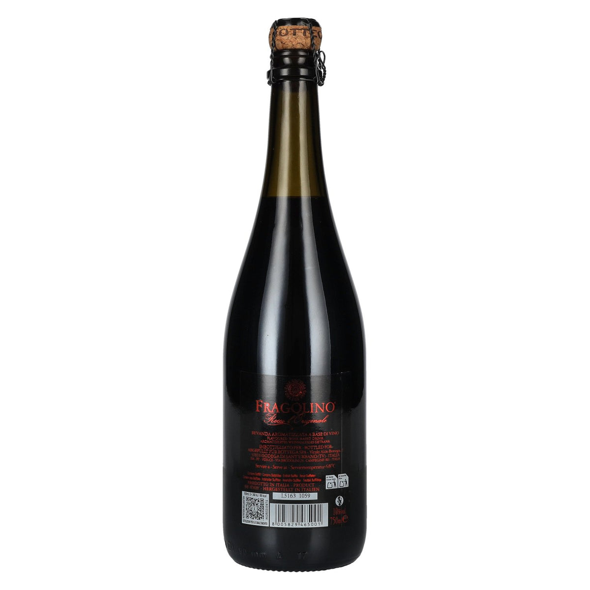 Bottega FRAGOLINO Rosso 10% Vol. 0,75l