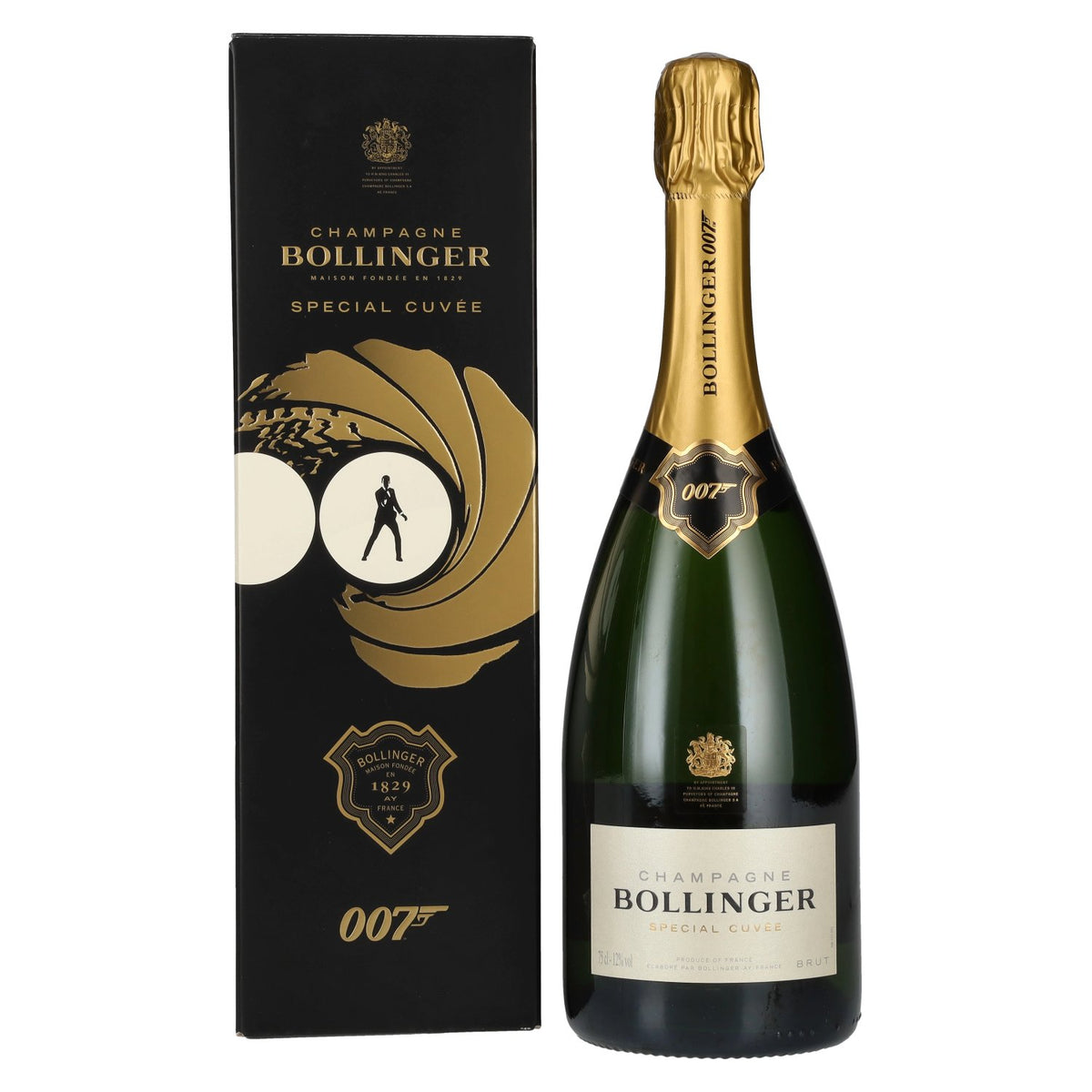 Bollinger Champagne SPECIAL CUVÉE 007 Limited Edition 12% Vol. 0,75l in Geschenkbox