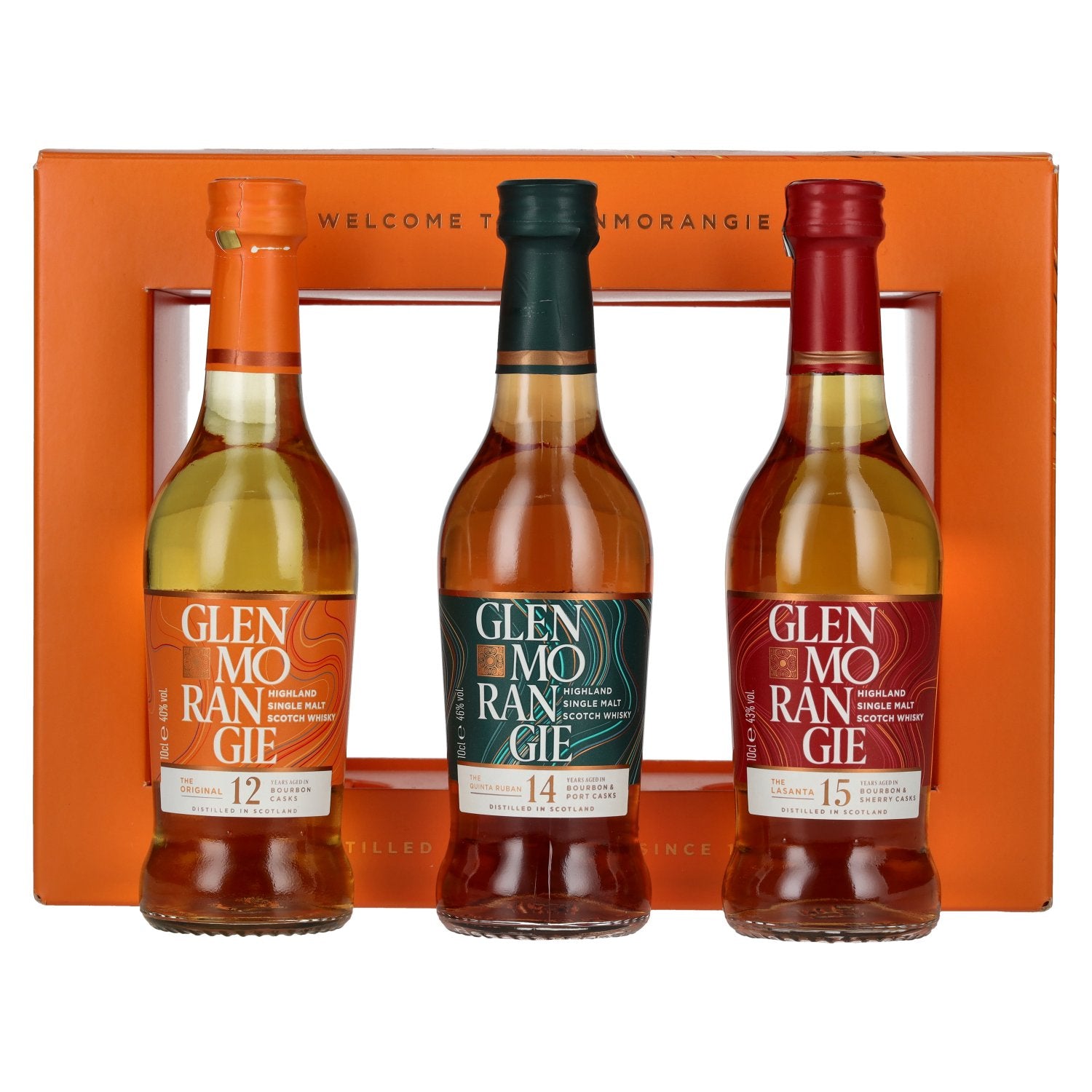 Glenmorangie Taster Pack 43% Vol. 3x0,1l in Geschenkbox