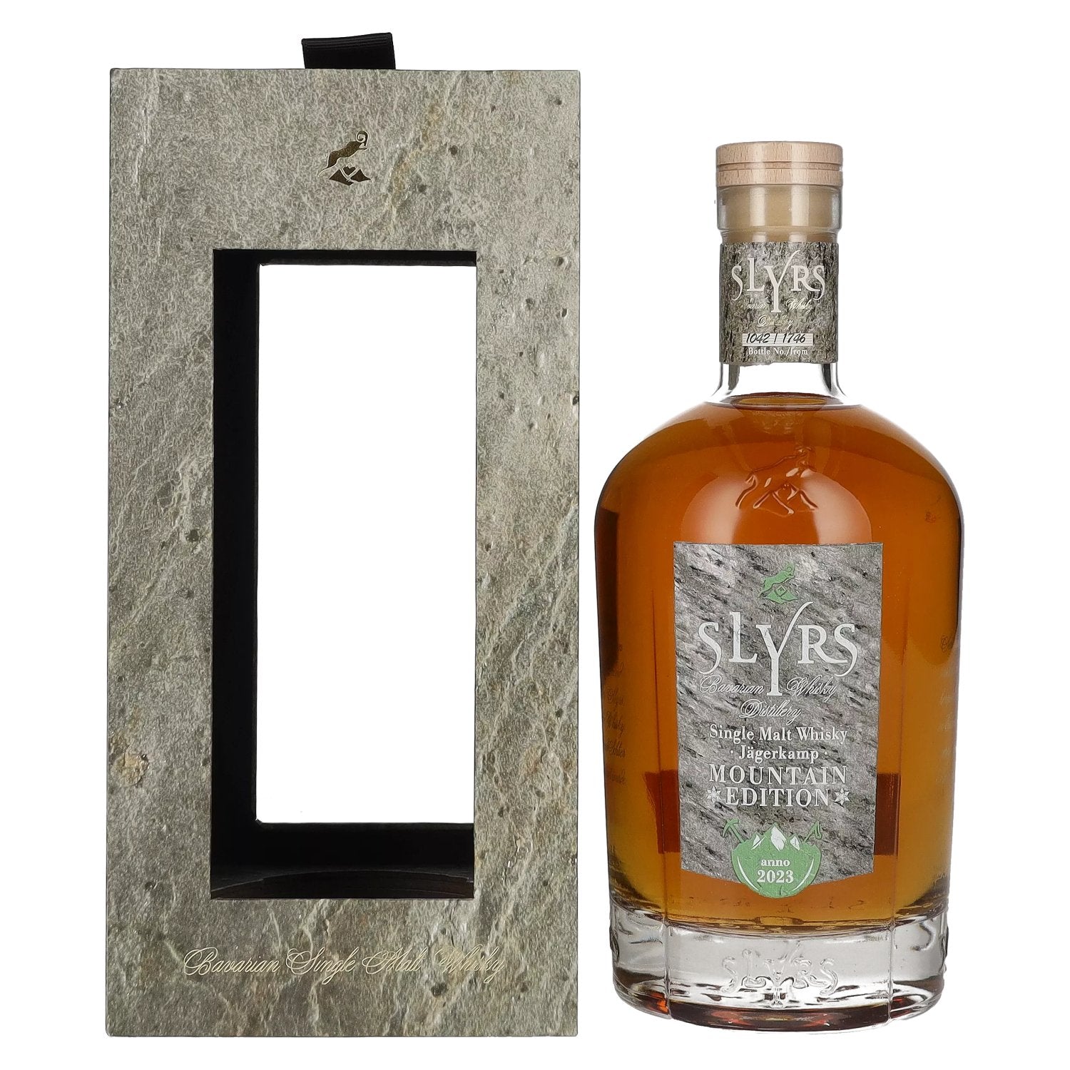 Slyrs Single Malt Whisky MOUNTAIN EDITION Jägerkamp 2023 50.4% Vol. 0.7l in Gift Box